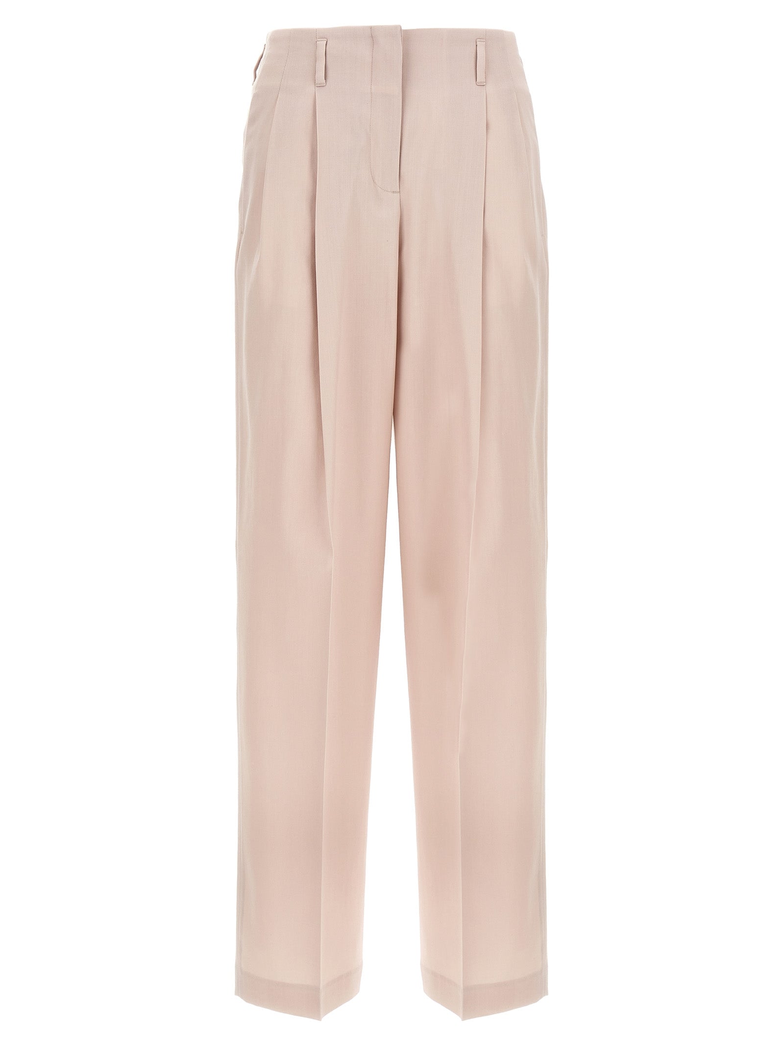 Multicolor Virgin Wool Casual Pants