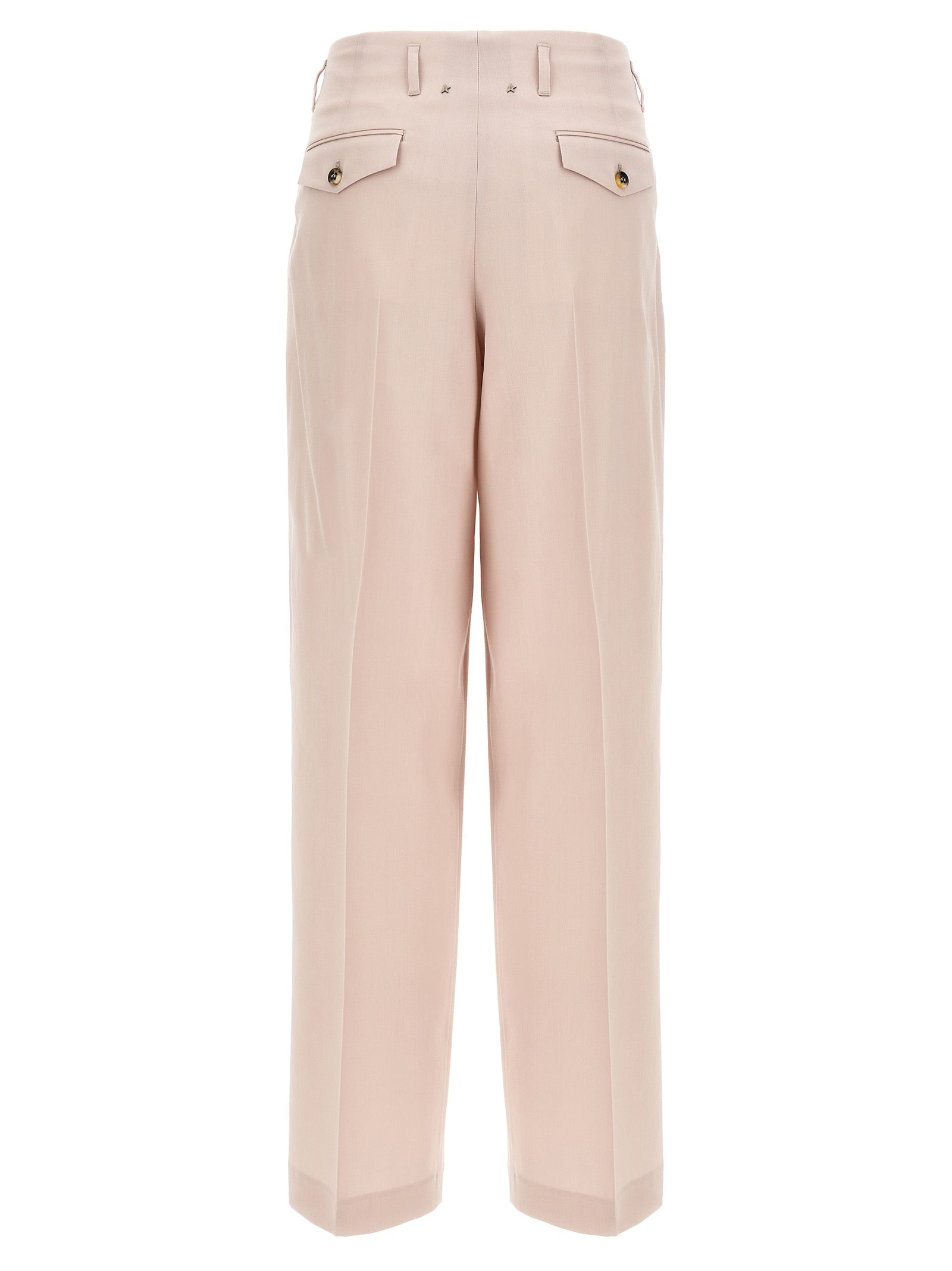 Multicolor Virgin Wool Casual Pants