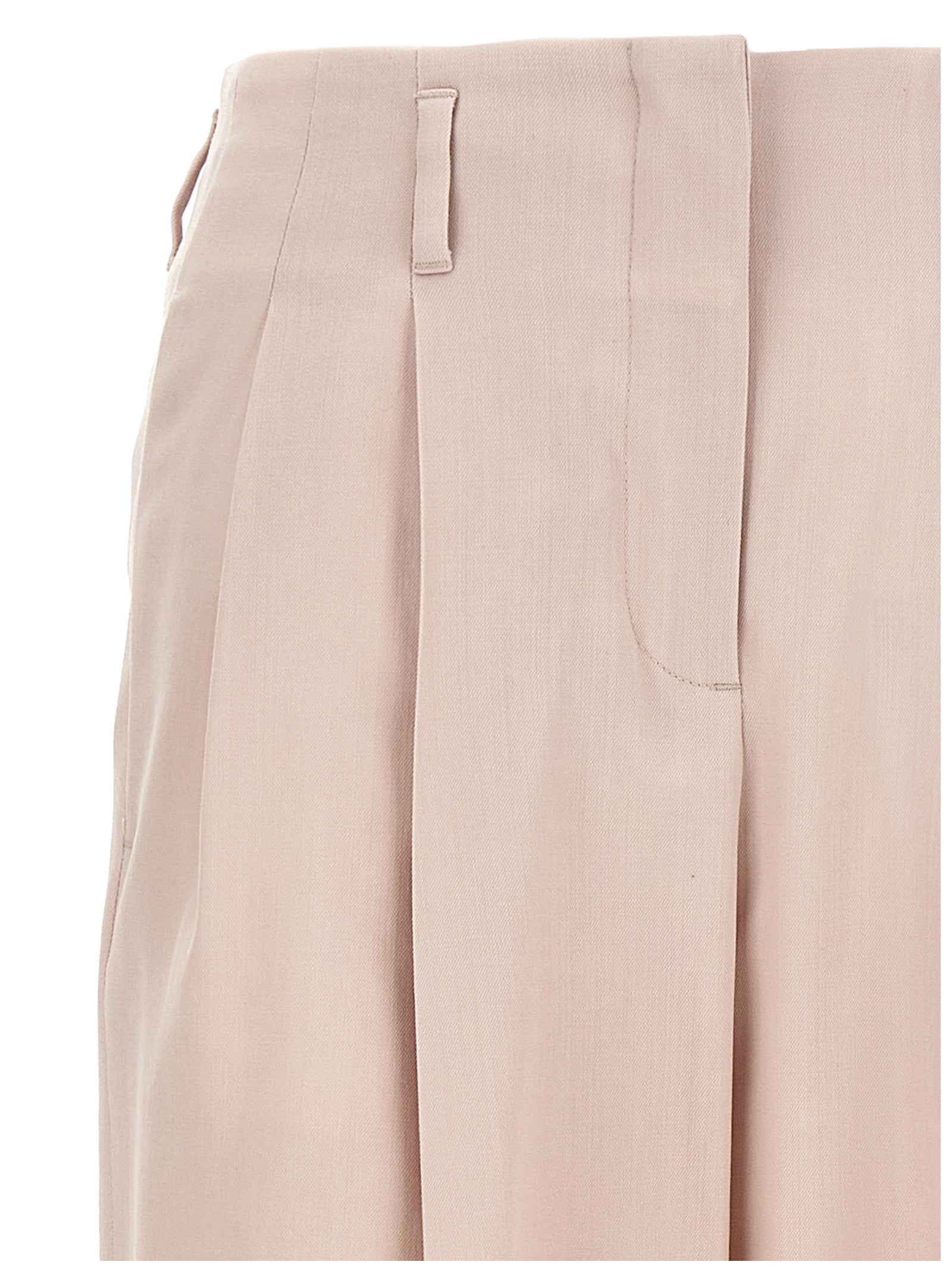 Multicolor Virgin Wool Casual Pants