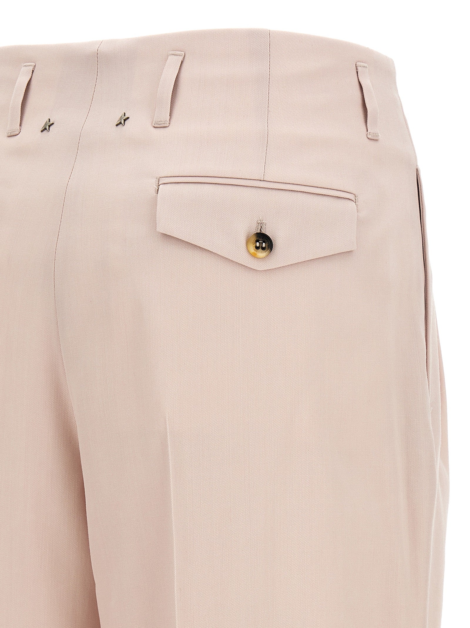 Multicolor Virgin Wool Casual Pants