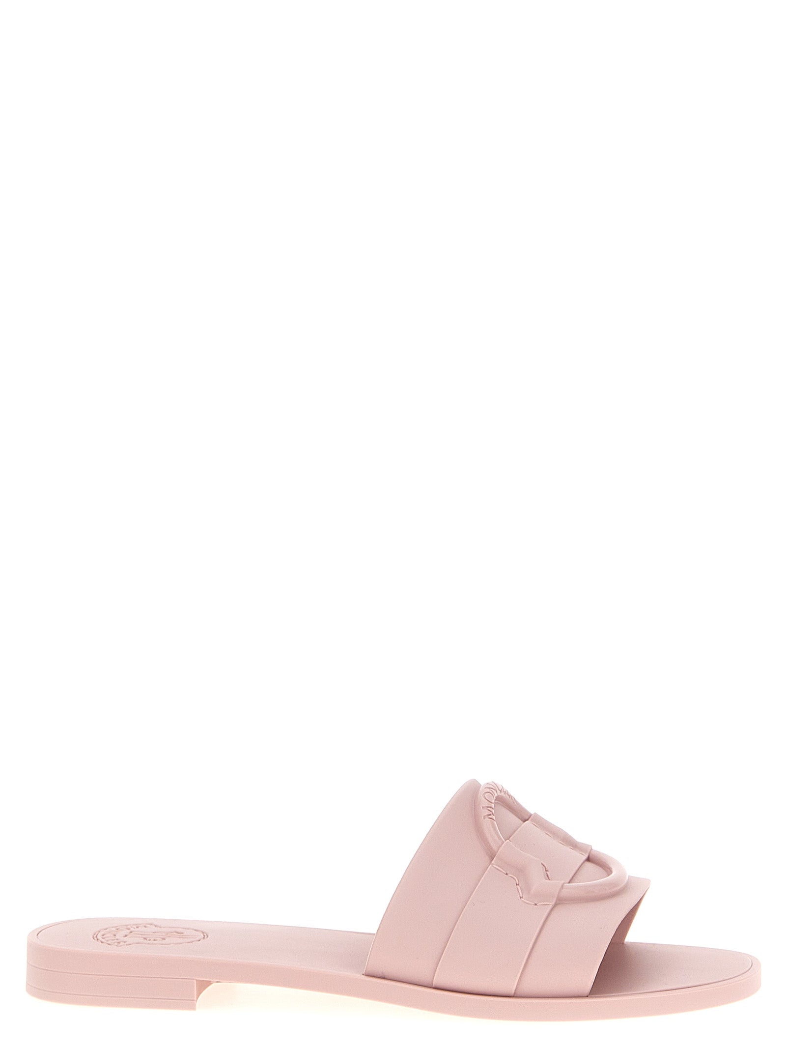 Multicolor Elastane Slides