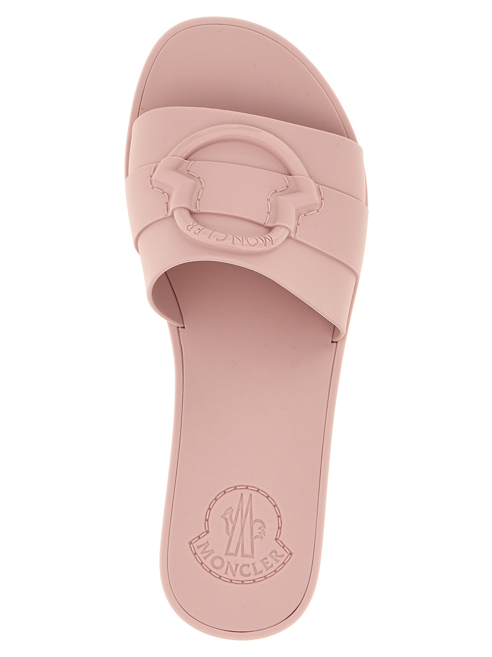 Multicolor Elastane Slides