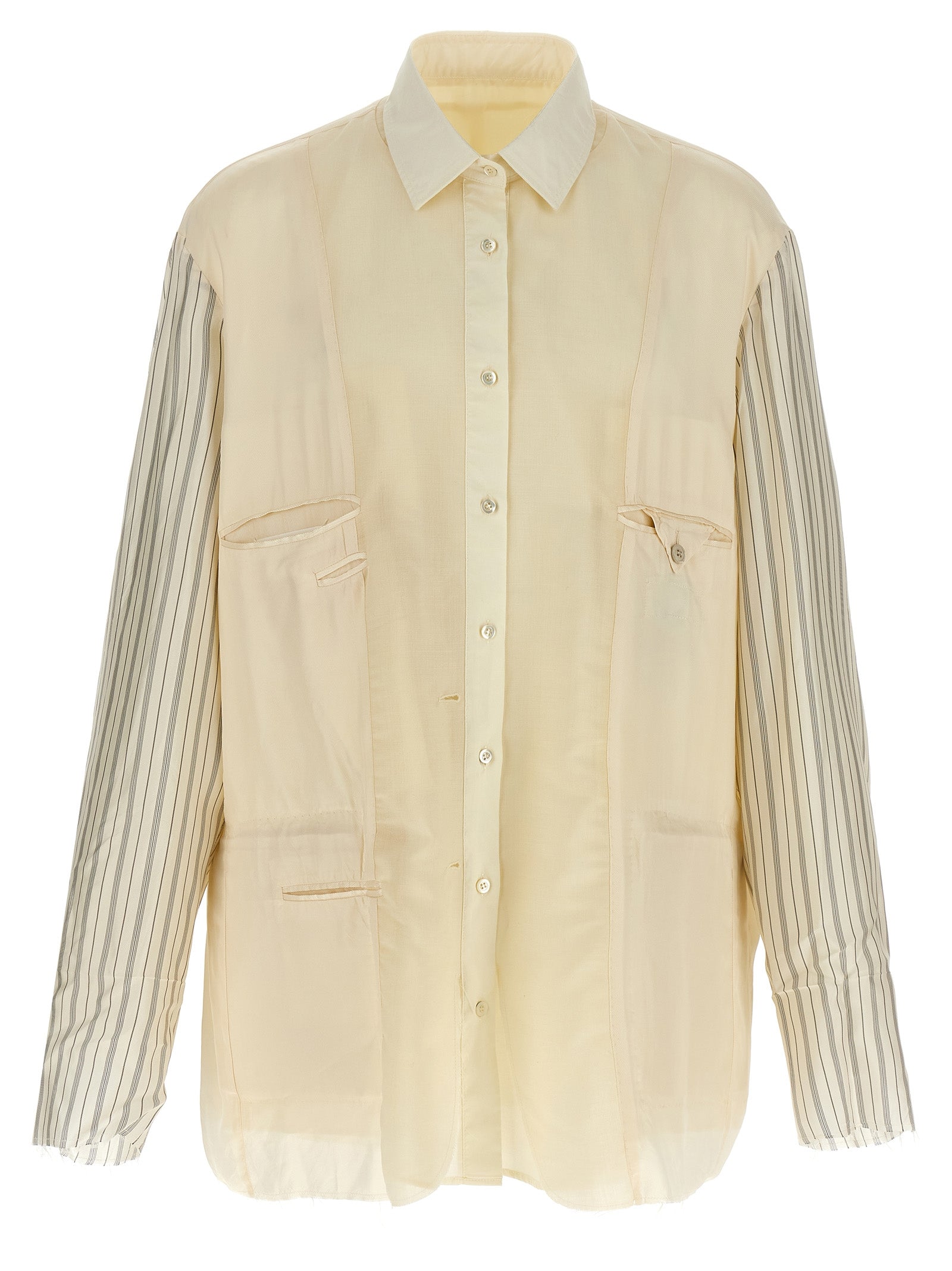 Beige Mohair Blouse
