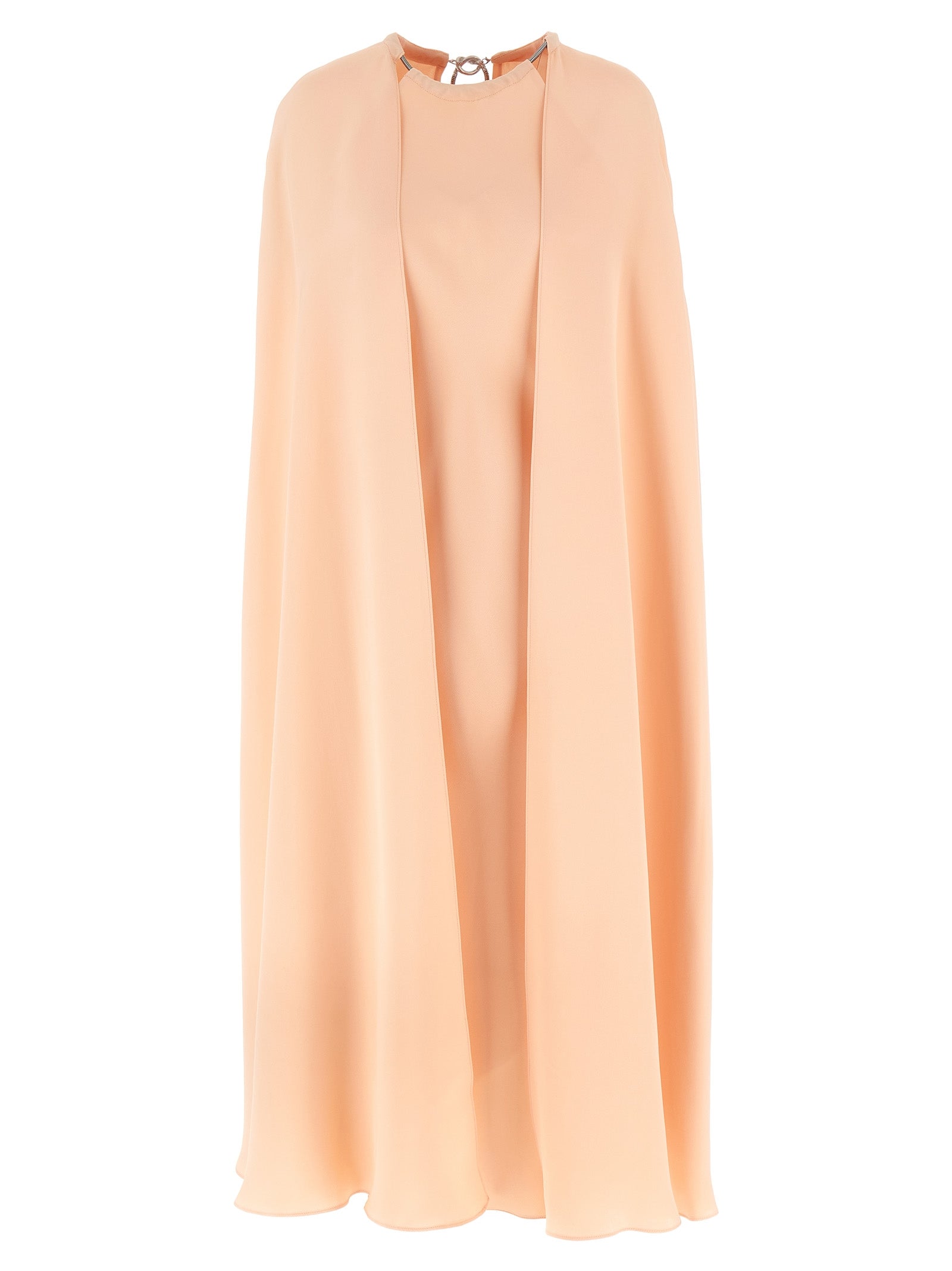 Multicolor Silk Midi Dress