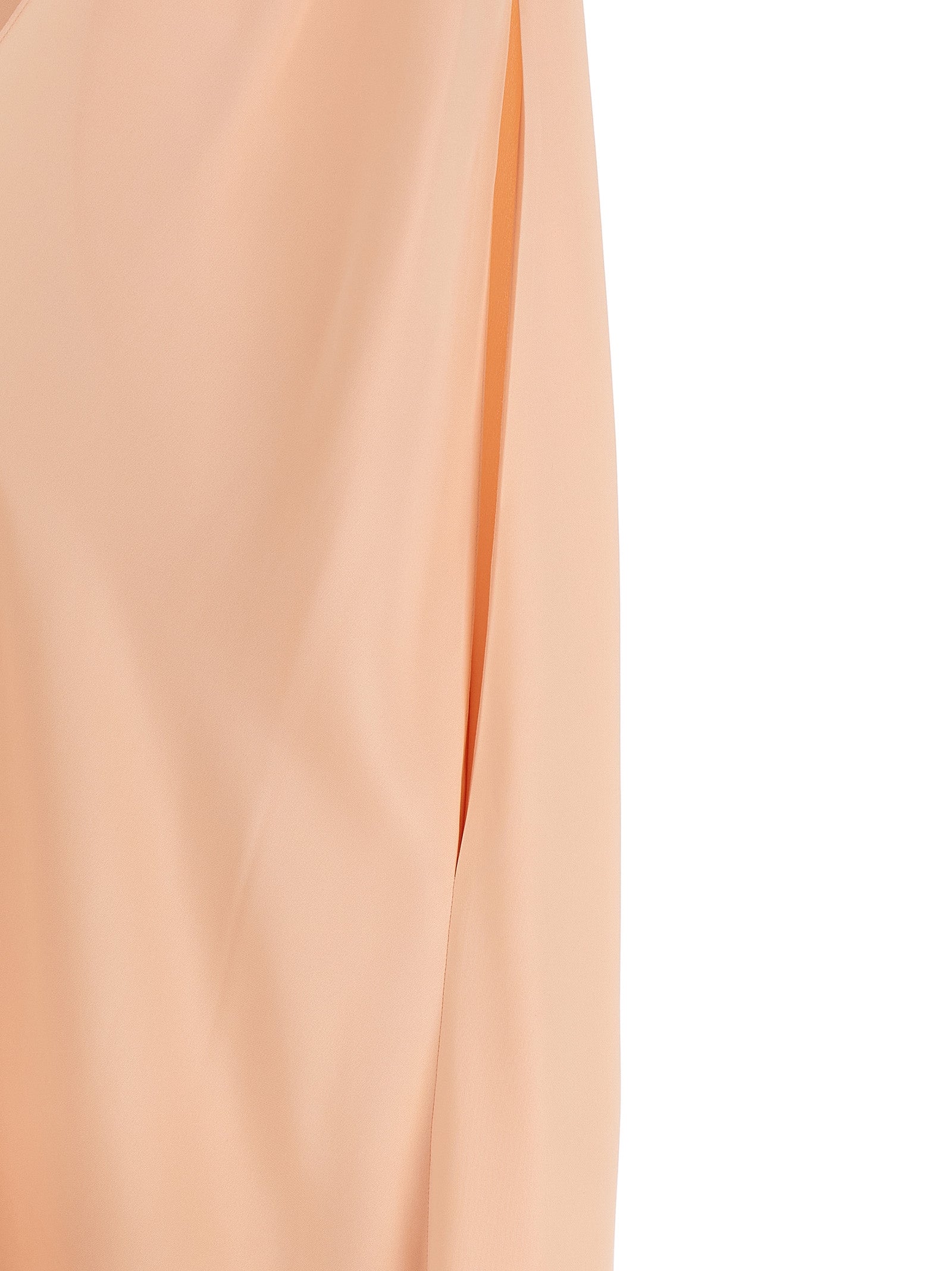 Multicolor Silk Midi Dress