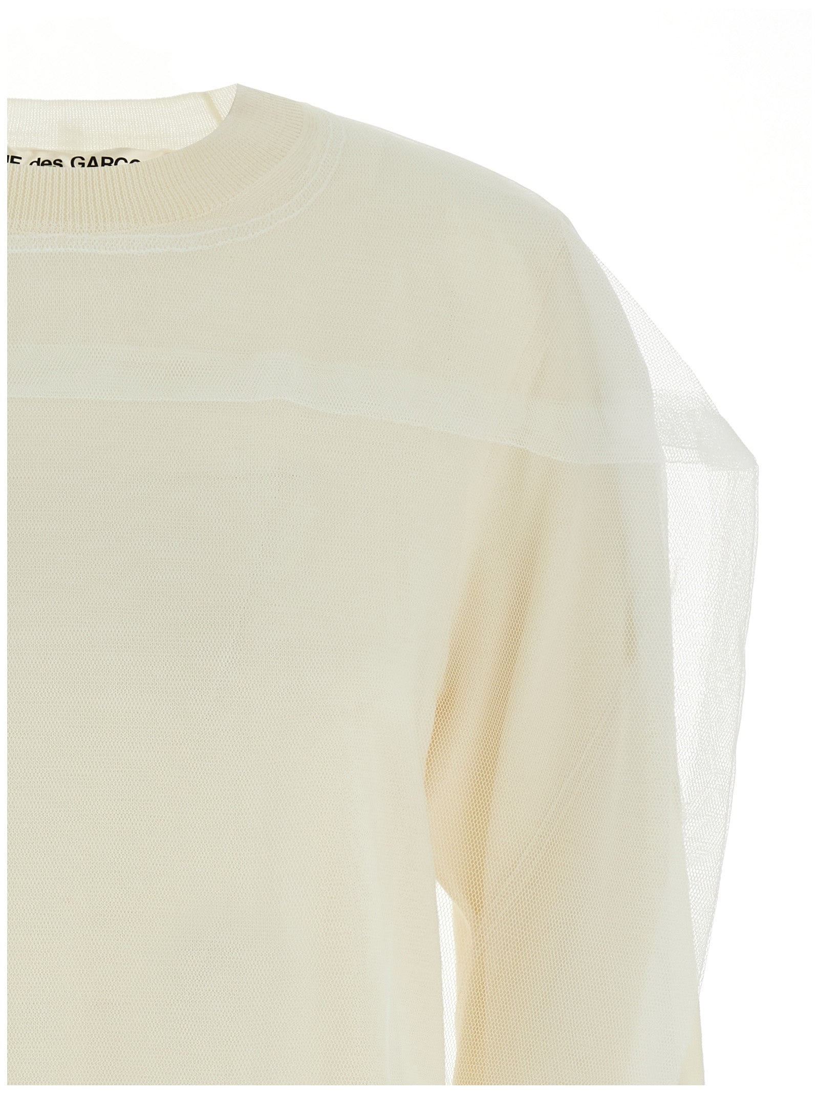 White Wool Cardigan