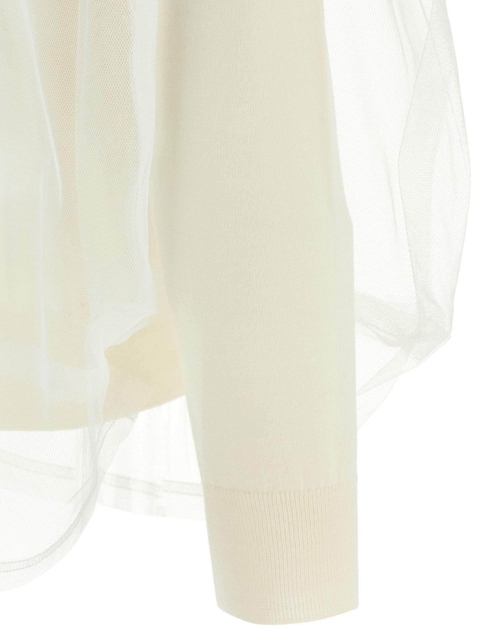 White Wool Cardigan