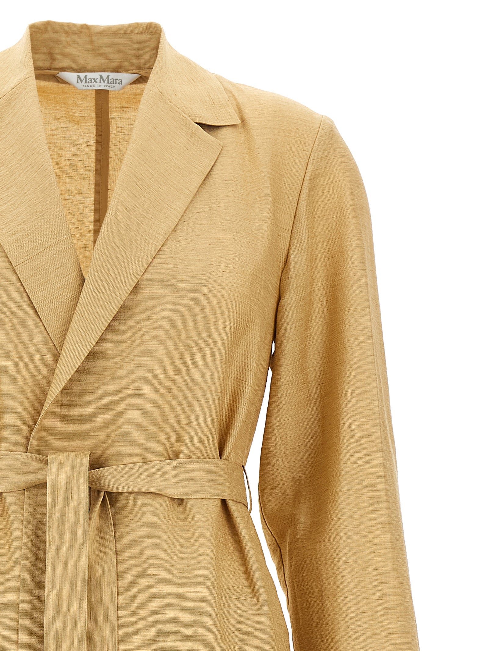 Beige Fluorofiber Coat