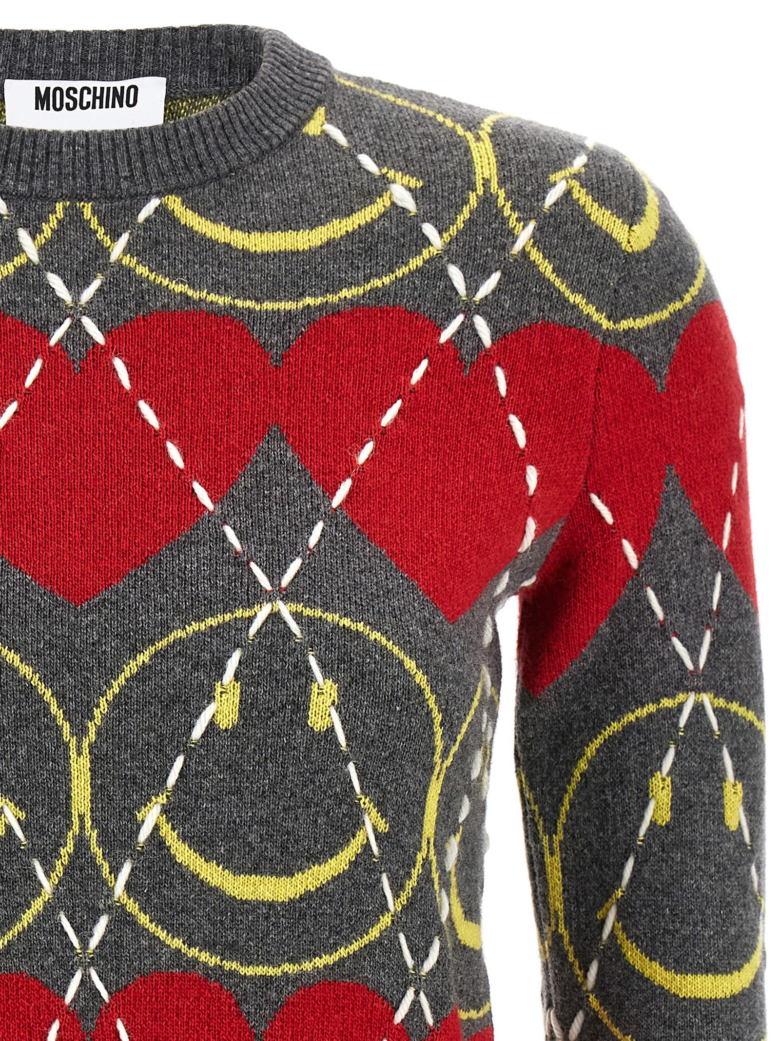 Multicolor Wool Cardigan