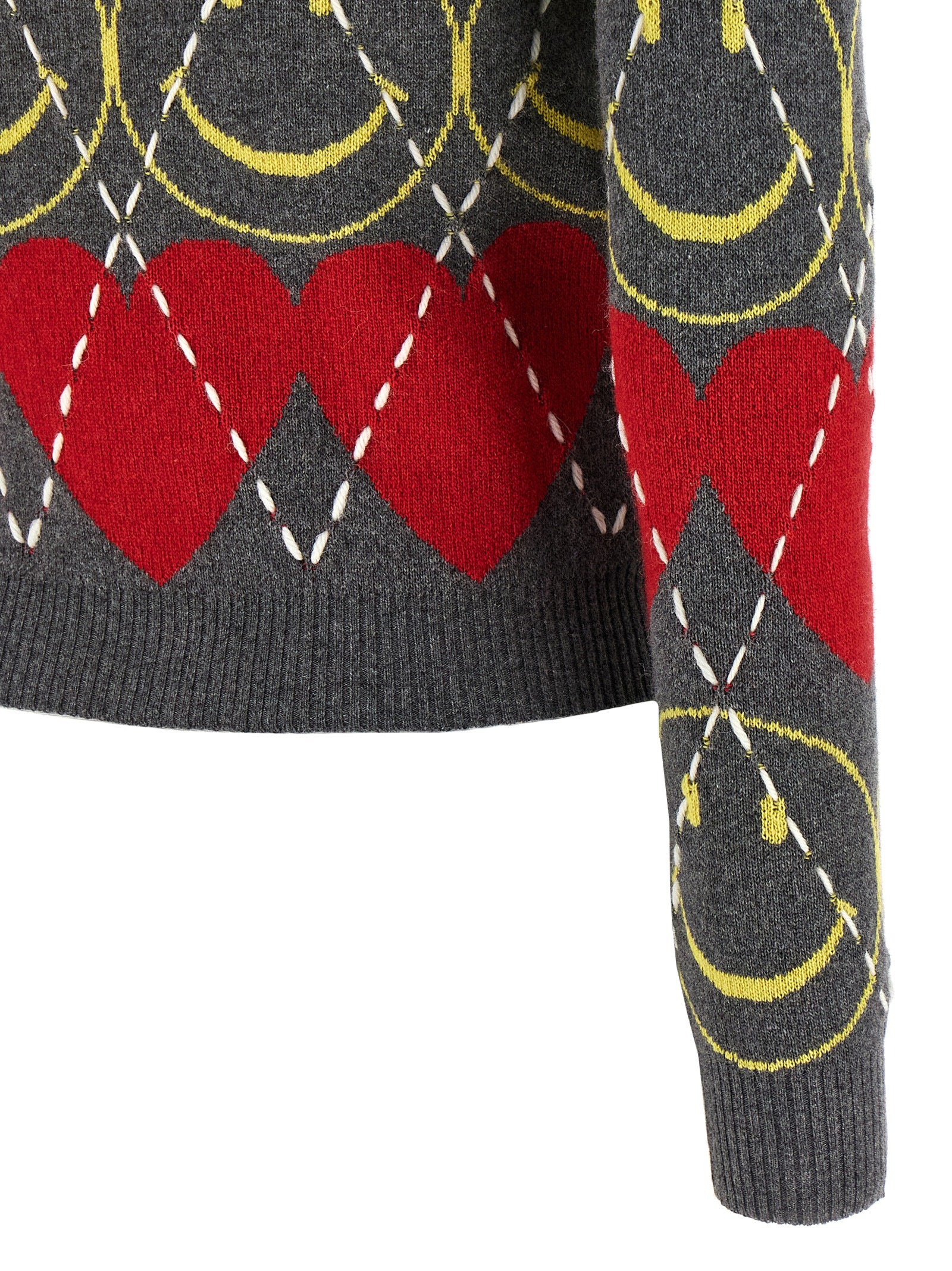 Multicolor Wool Cardigan