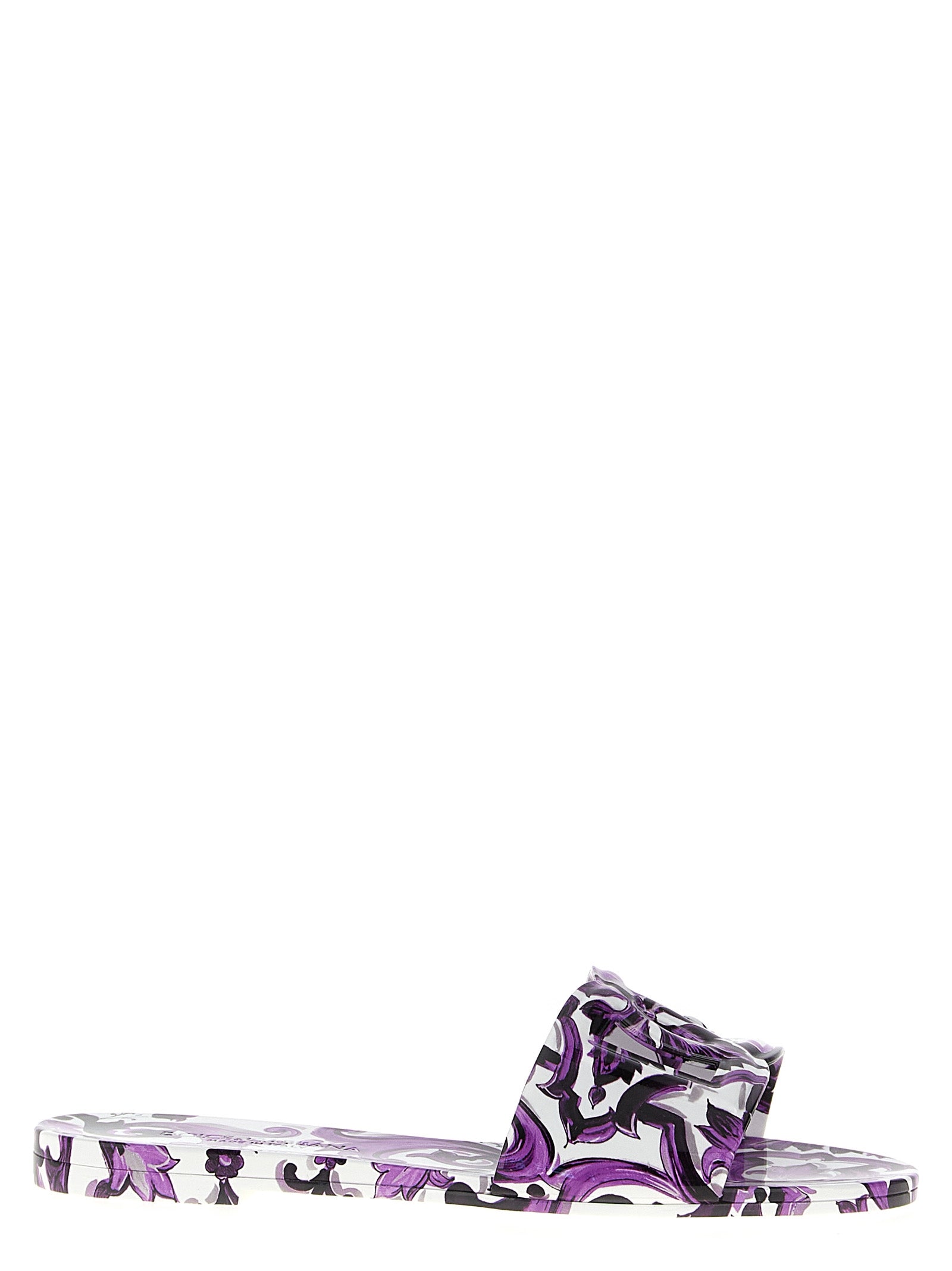 Purple Plastic Slides