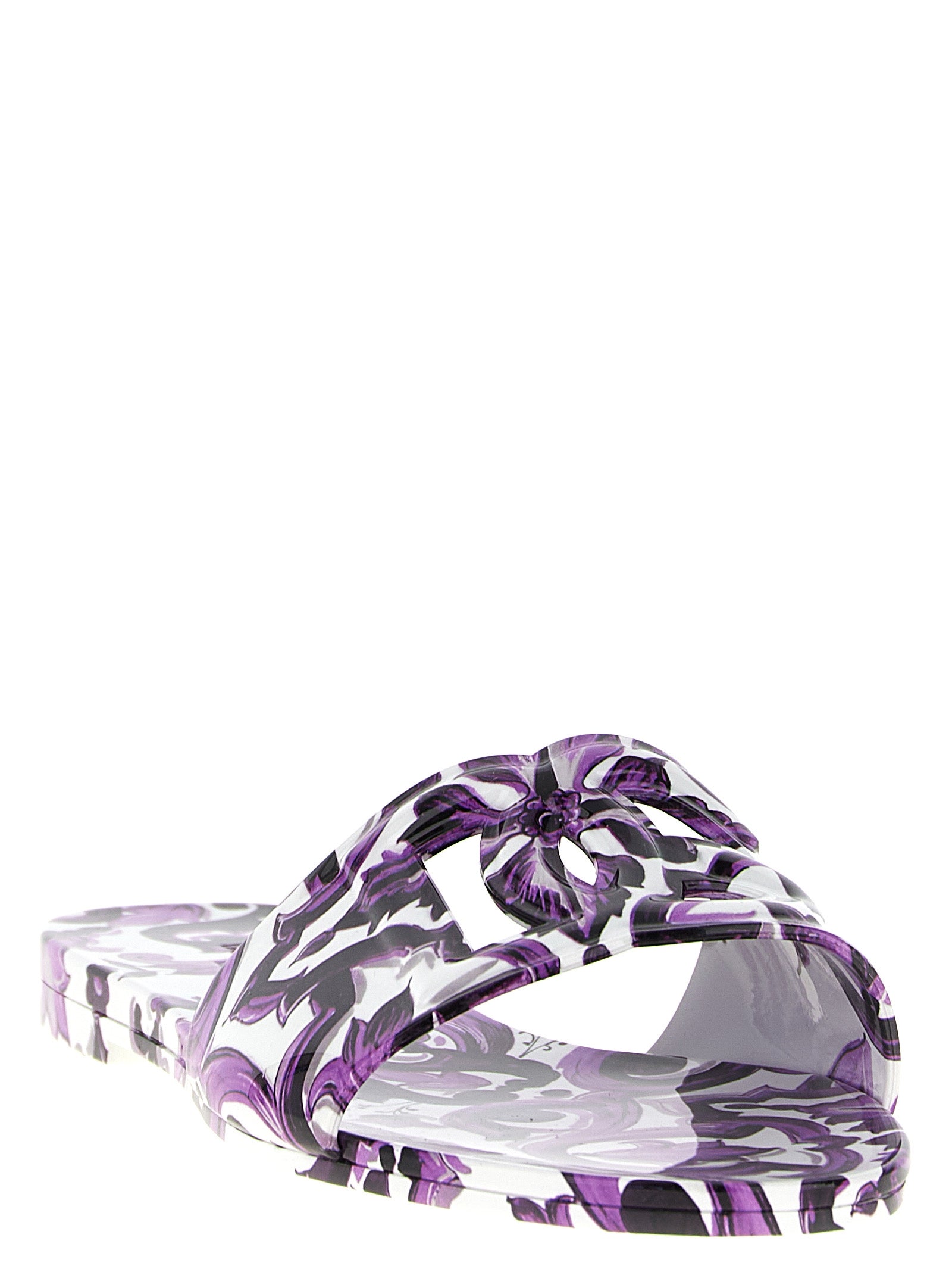 Purple Plastic Slides