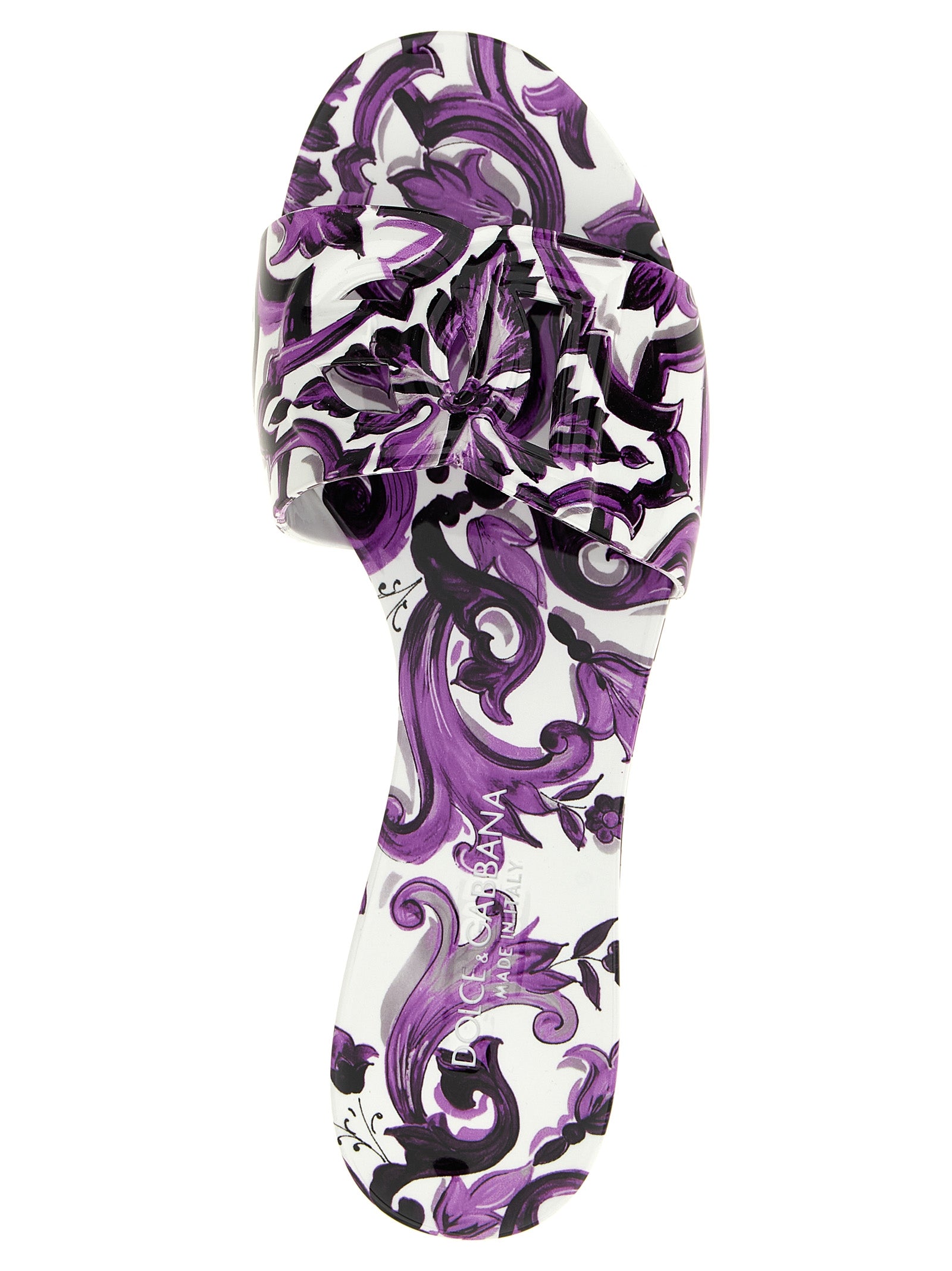 Purple Plastic Slides
