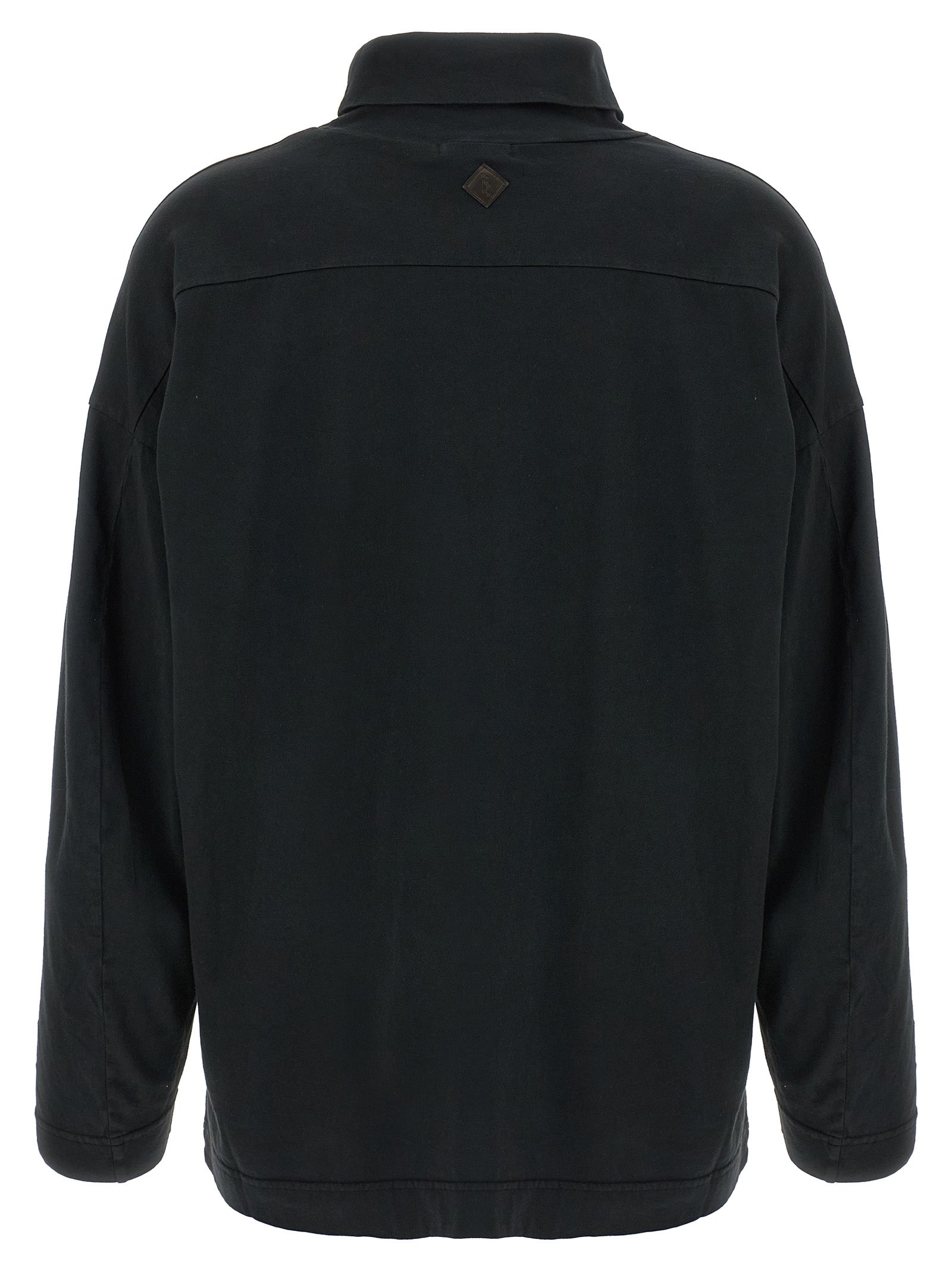 Black Cotton Cardigan