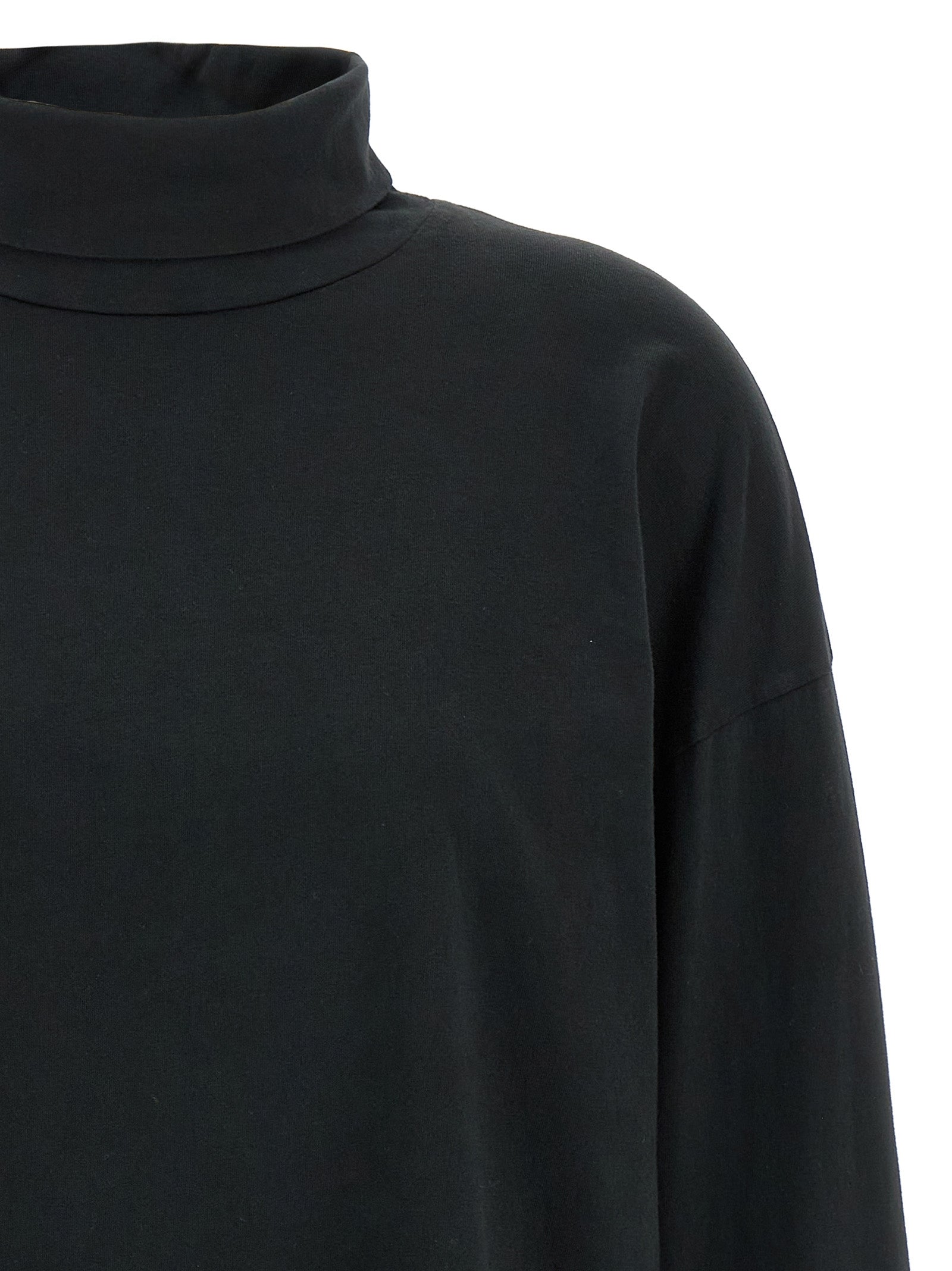 Black Cotton Cardigan