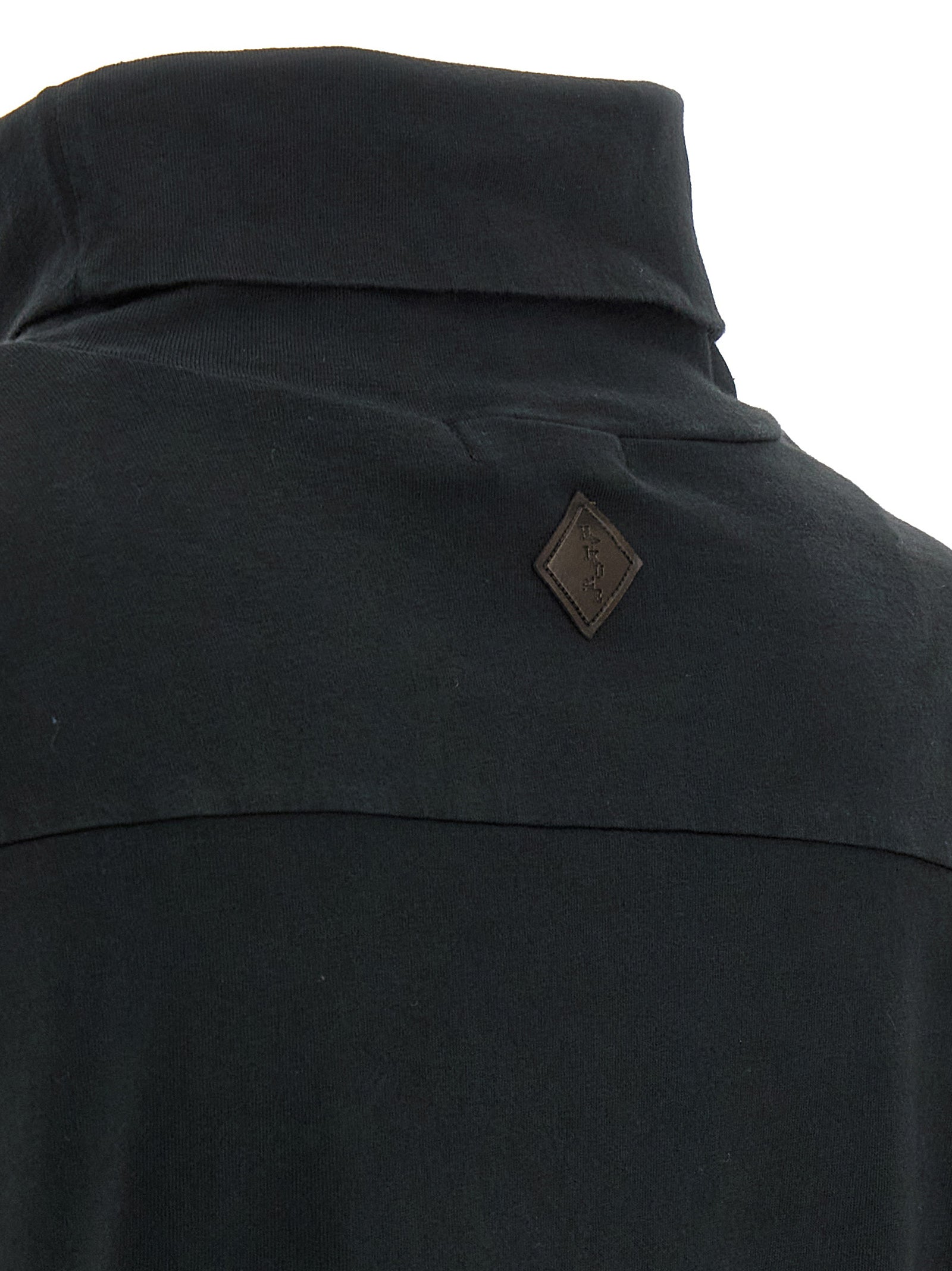 Black Cotton Cardigan