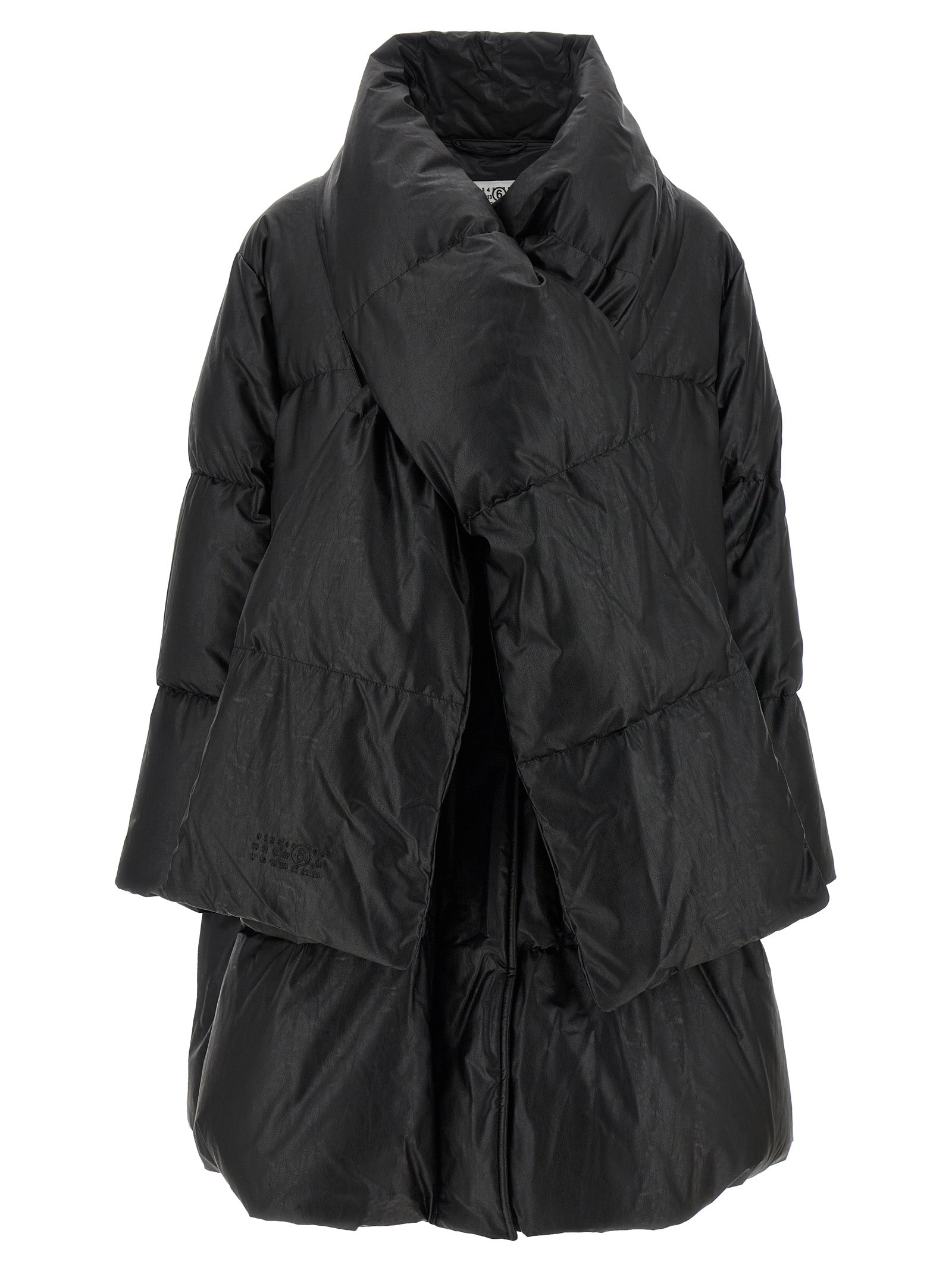 Black Viscose Coat