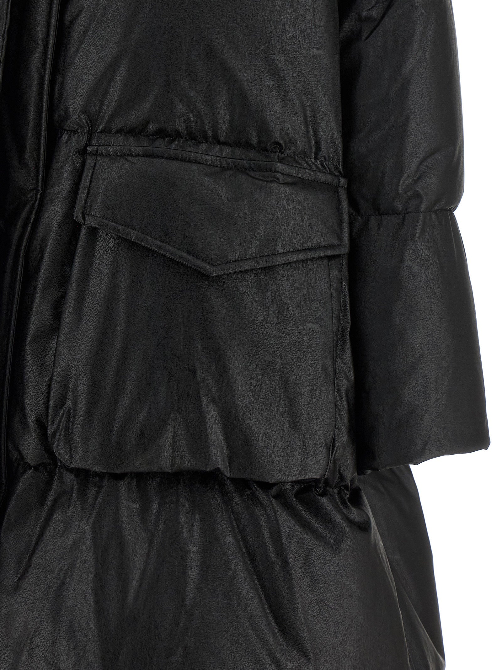 Black Viscose Coat