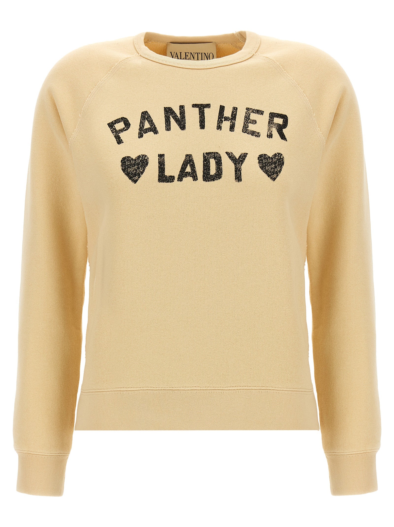 Beige Cotton Sweatshirt