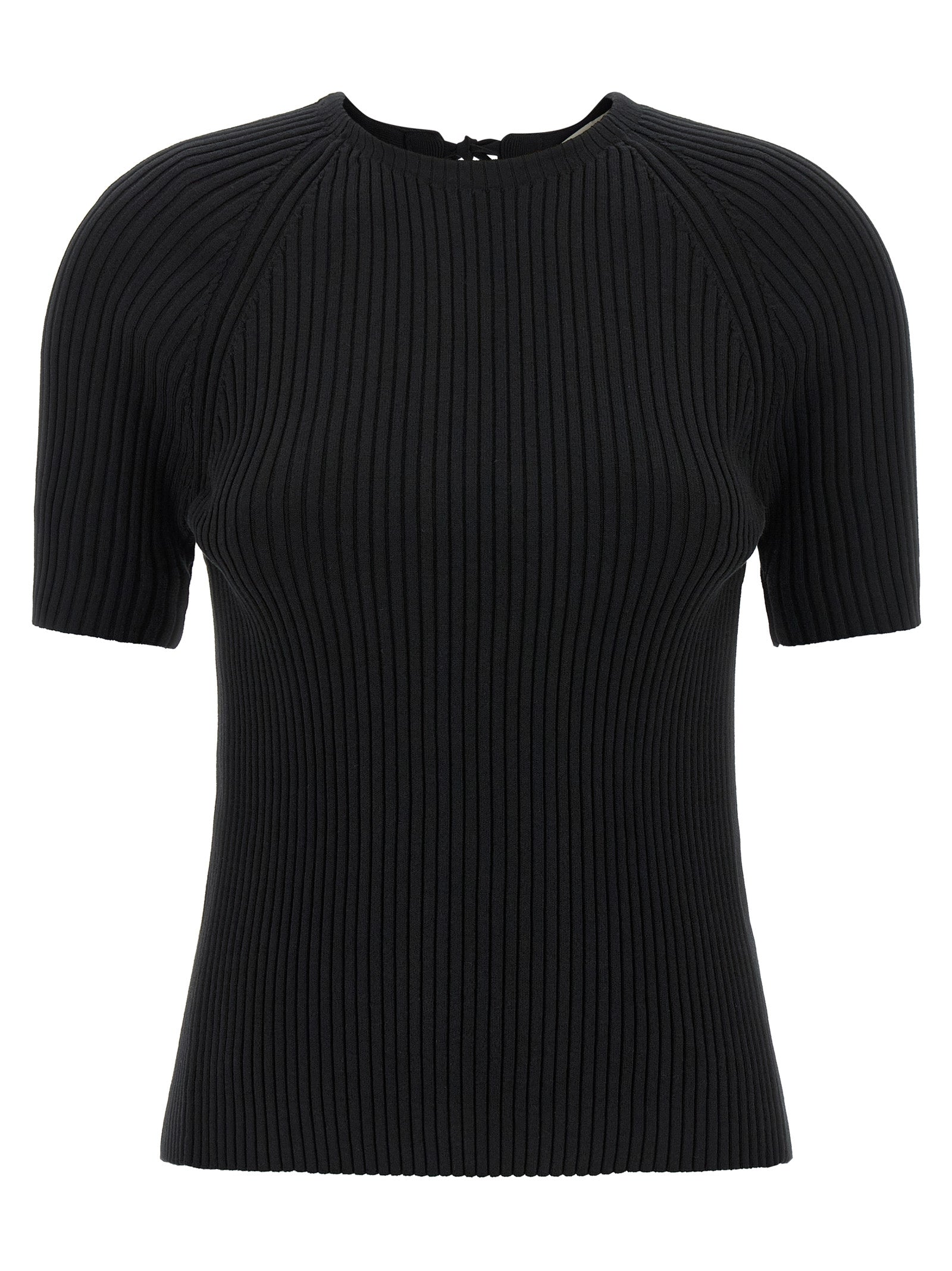 Black Cotton Cardigan