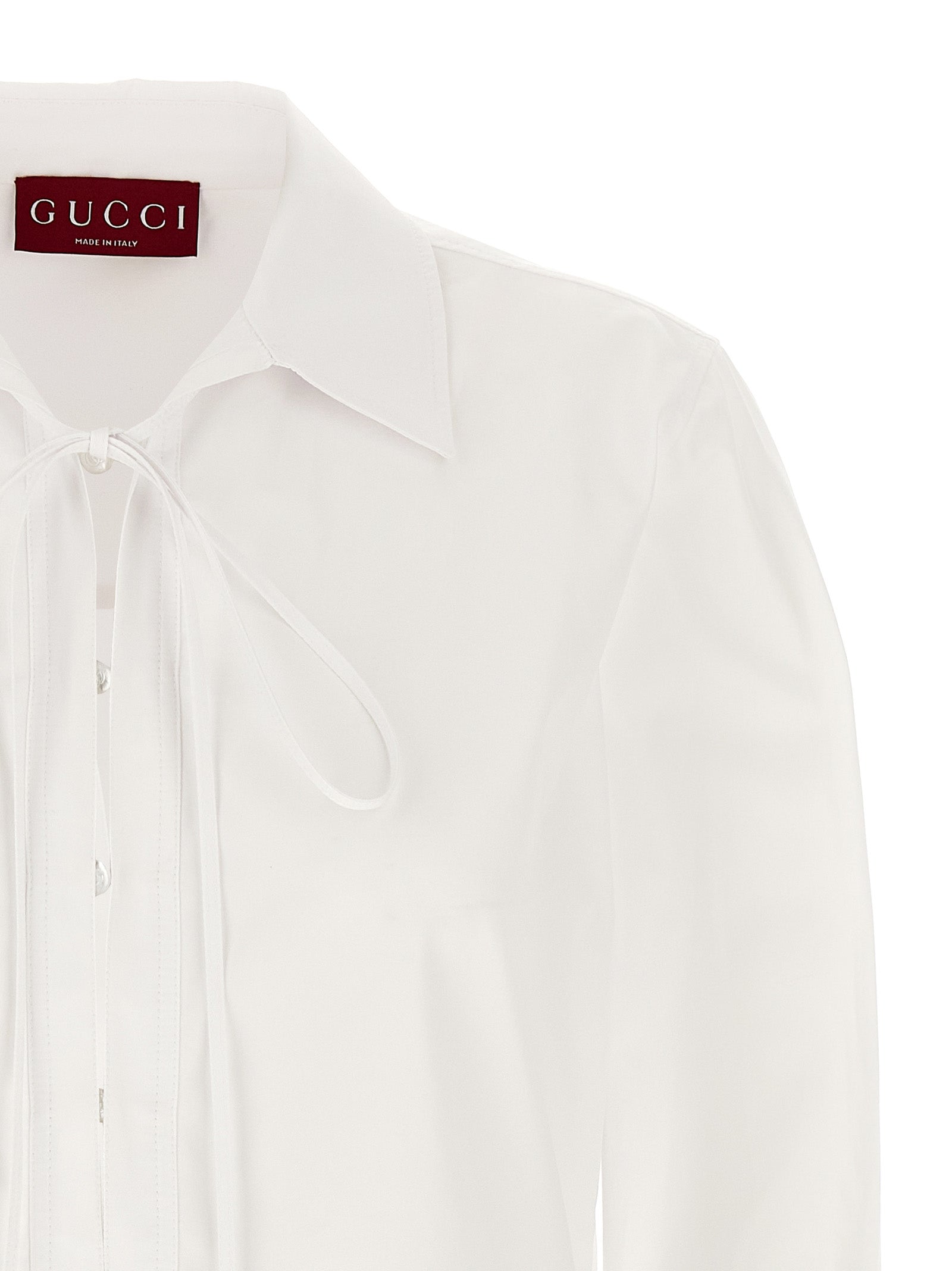 White Cotton Short Dress