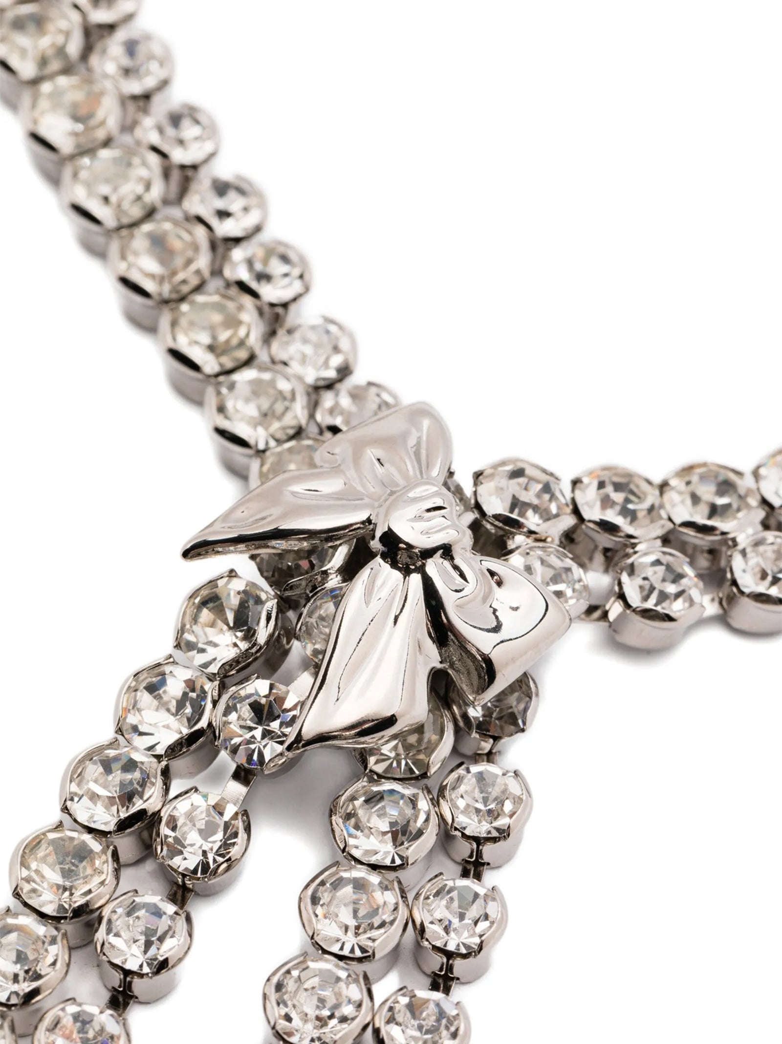 Silver Glass Necklace