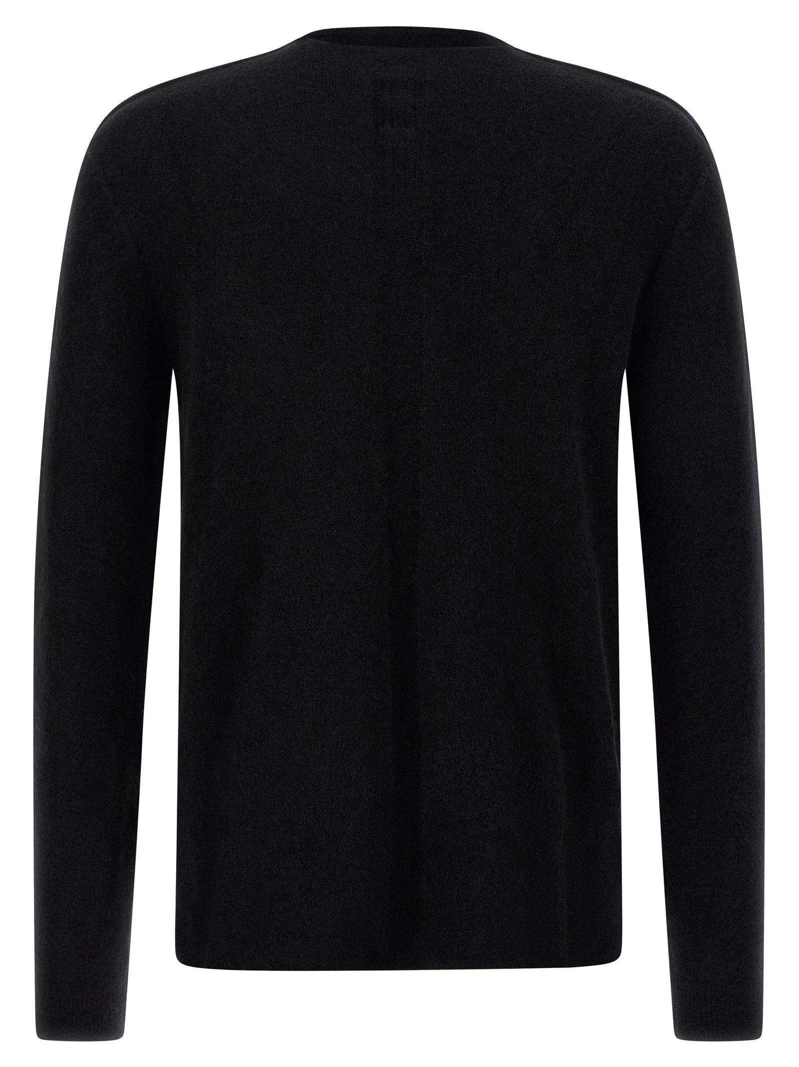Black Wool Cardigan