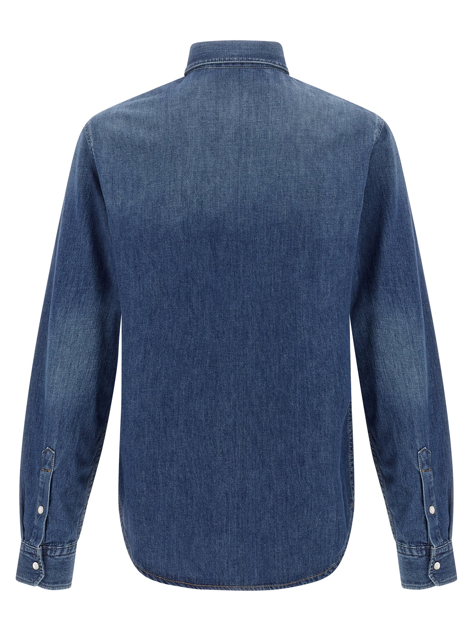 Blue Cotton Blouse
