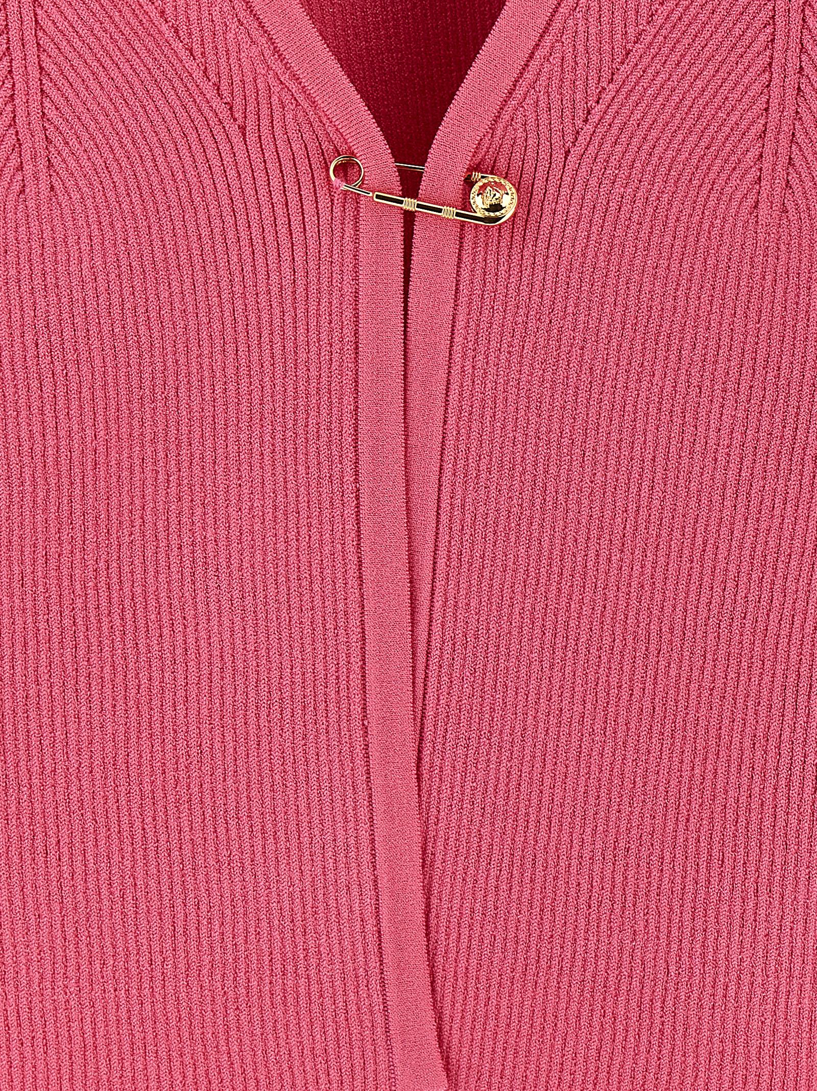 Fuchsia Viscose Cardigan