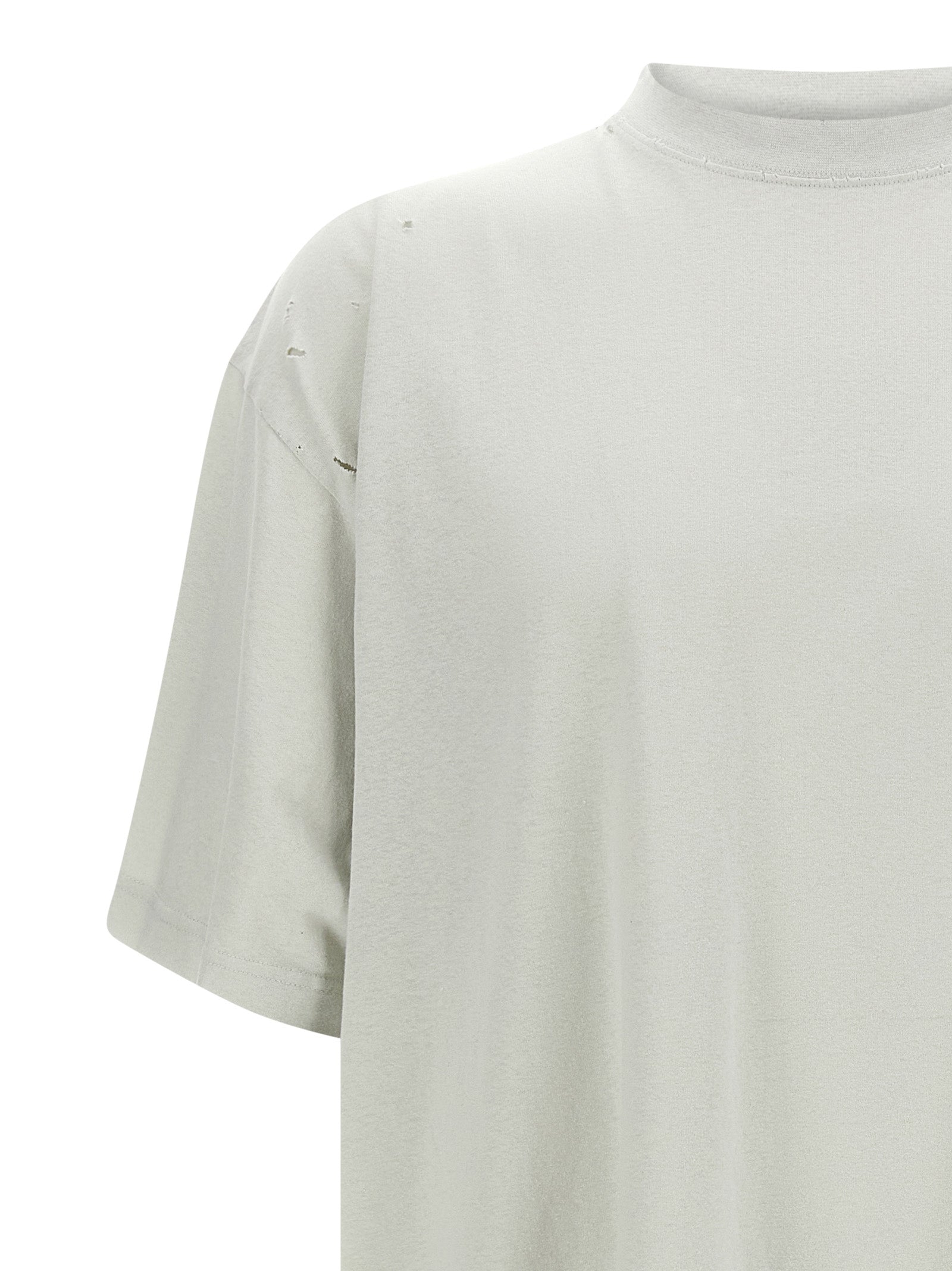 Beige Cotton T-Shirt