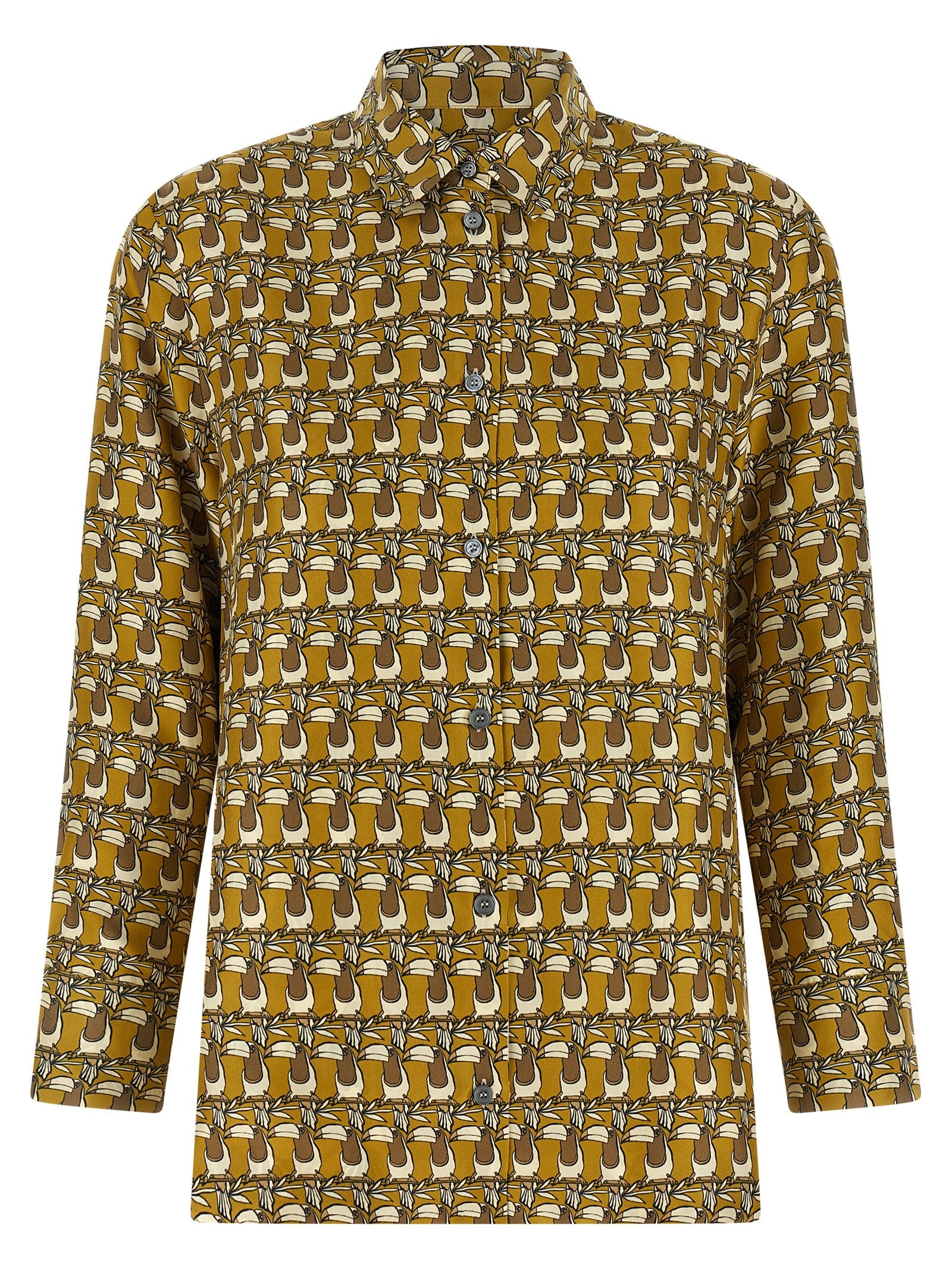 Multicolor Silk Blouse