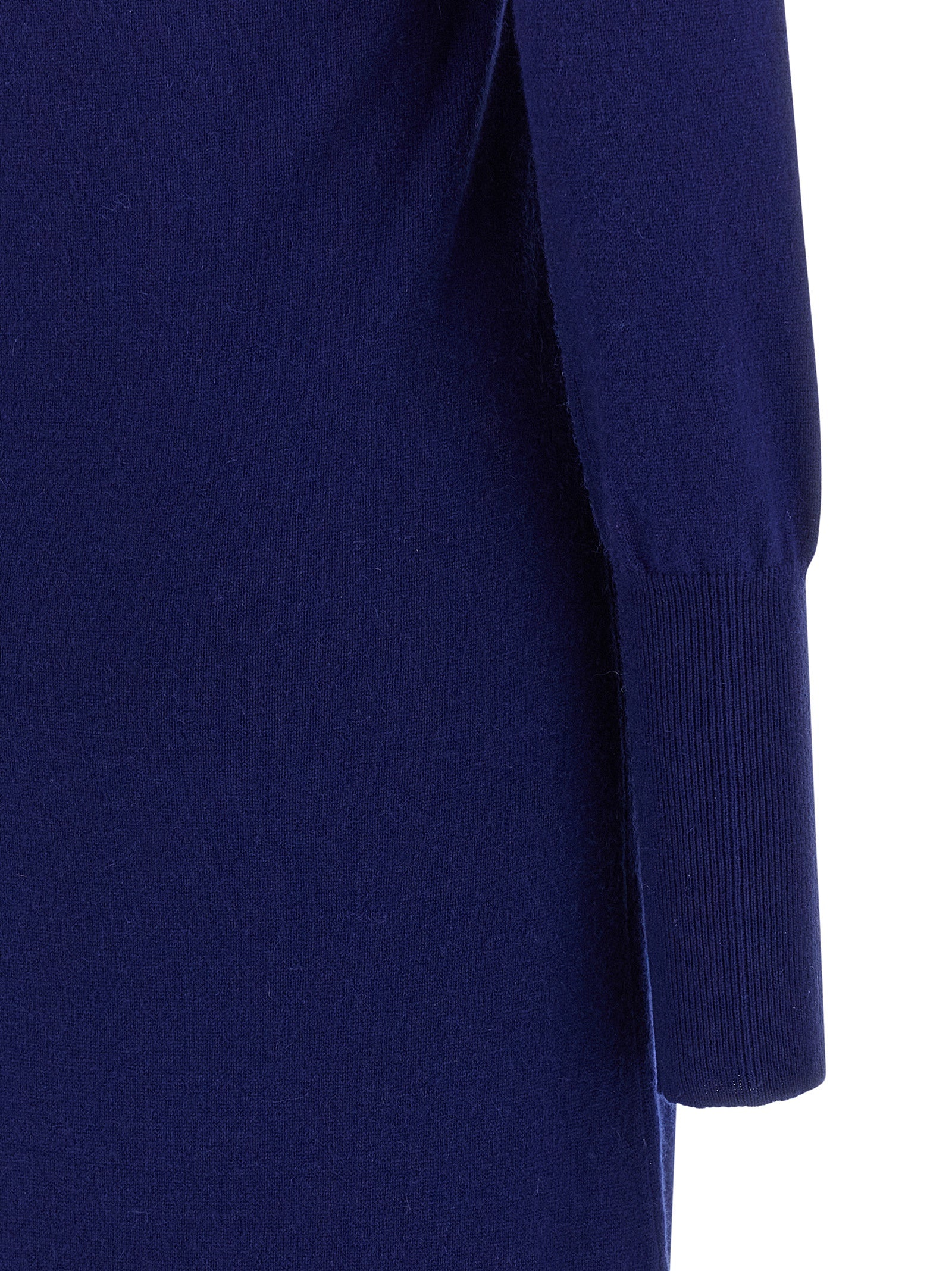 Blue Cashmere Long Dress