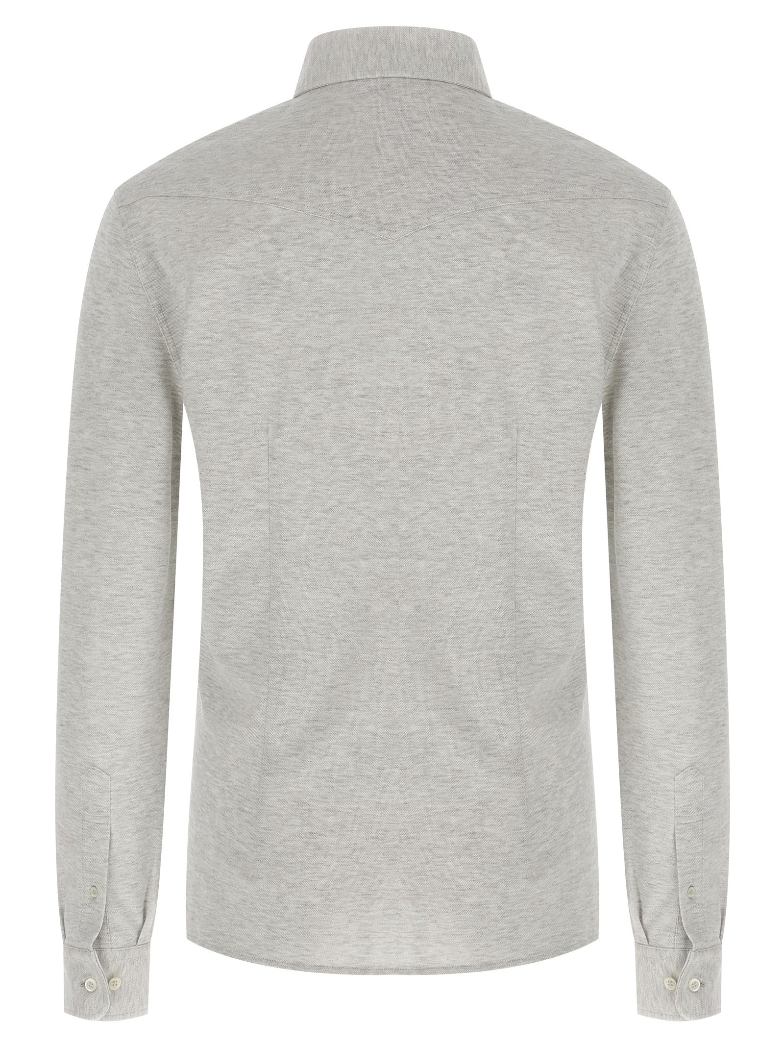Gray Cotton Blouse