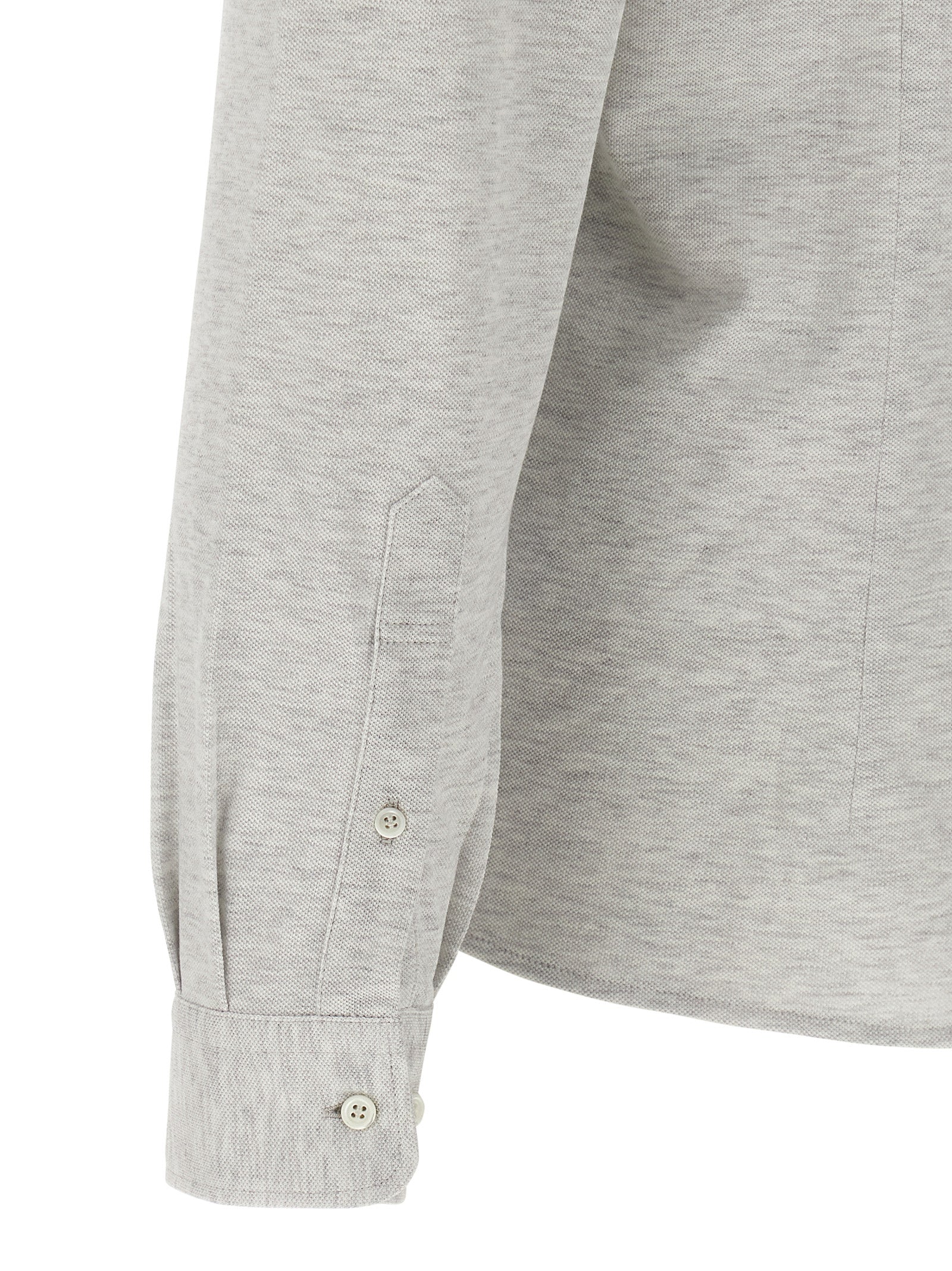 Gray Cotton Blouse