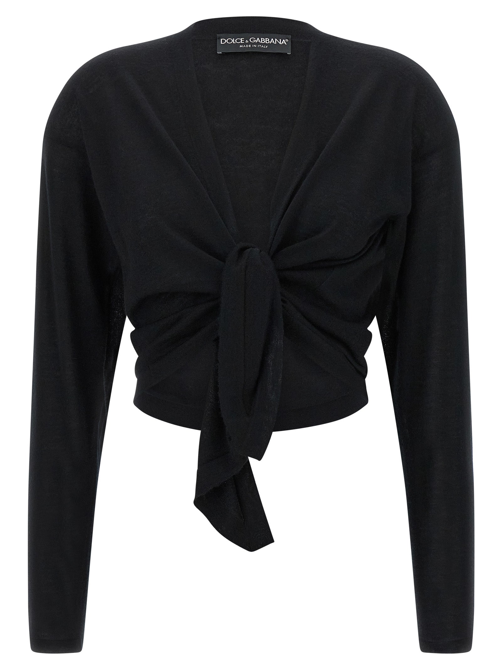 Black Cashmere Cardigan