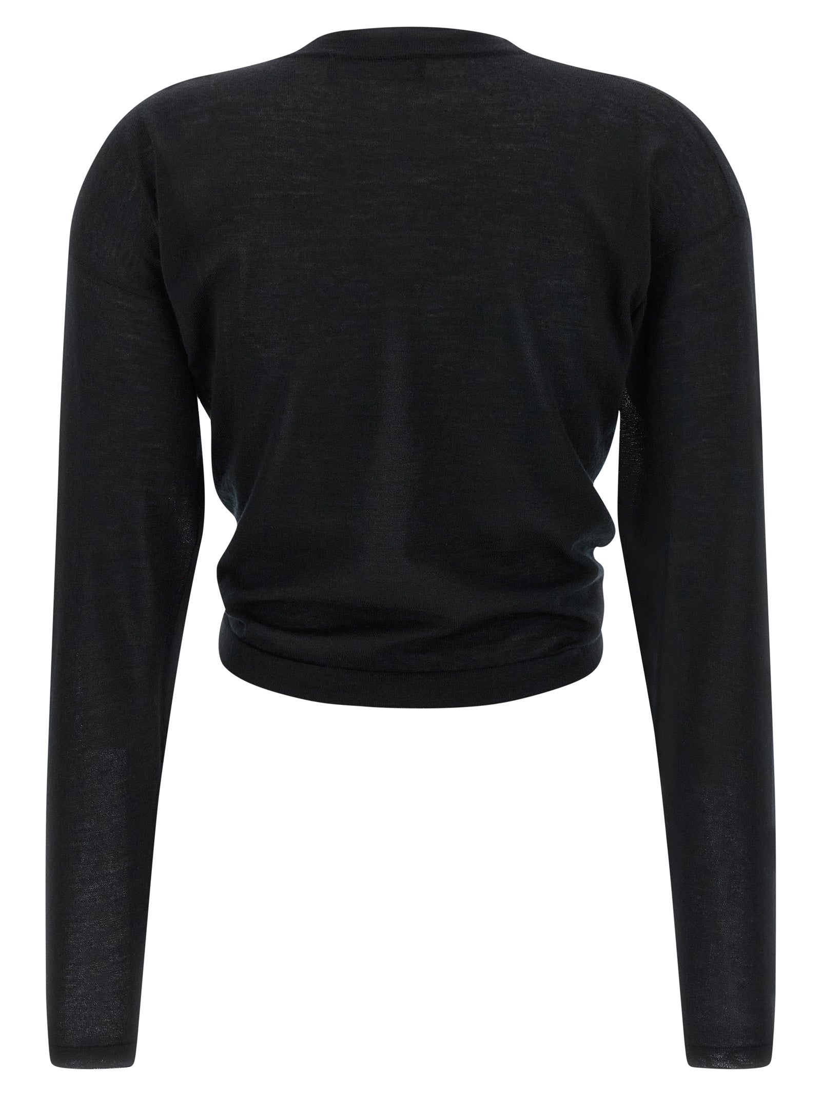 Black Cashmere Cardigan
