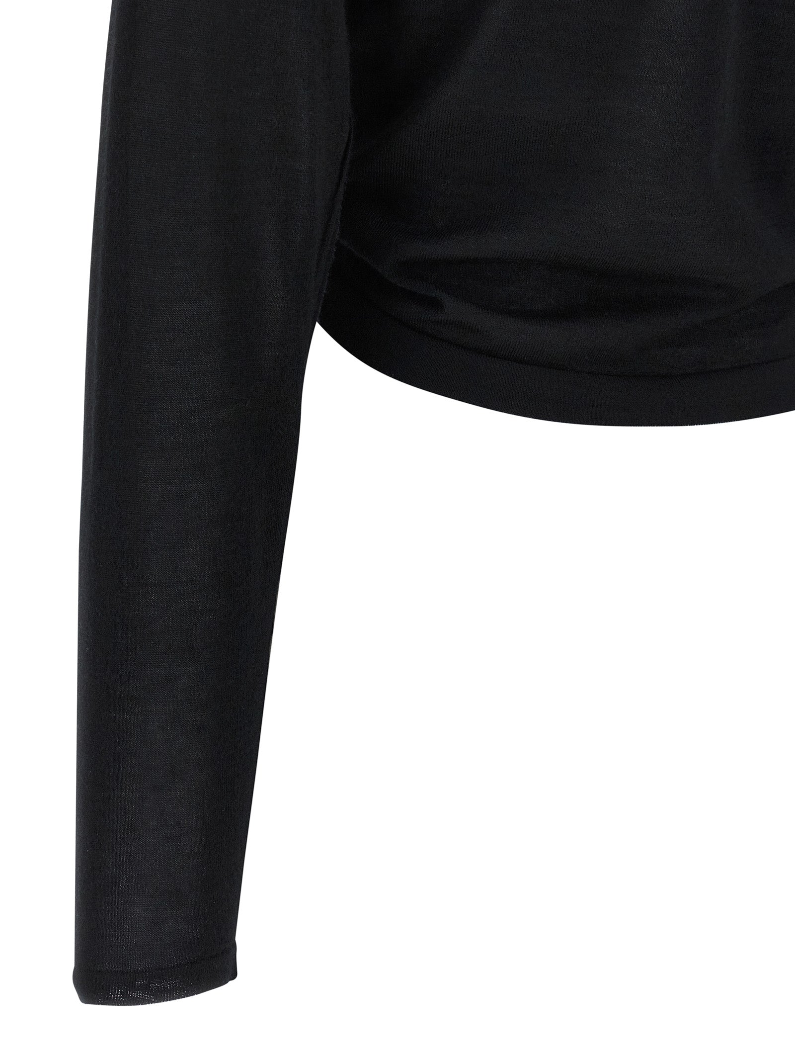 Black Cashmere Cardigan