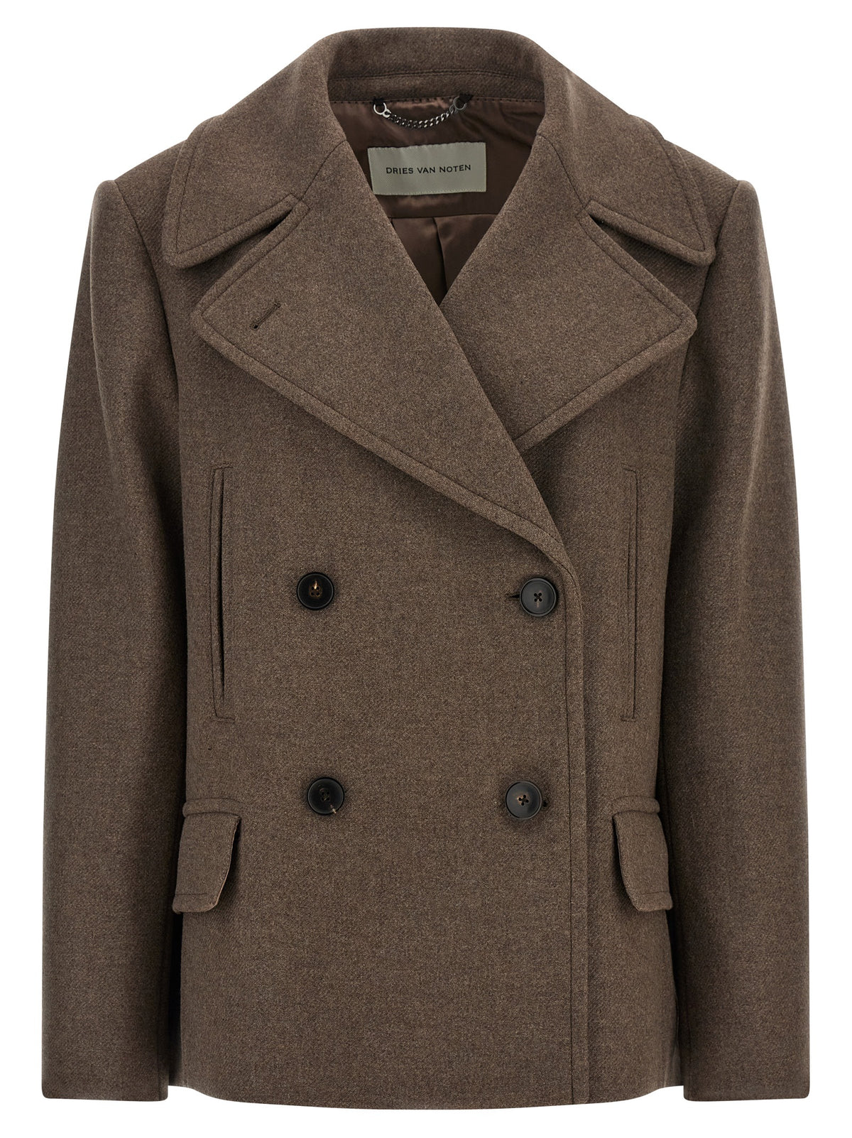 Brown Wool Coat