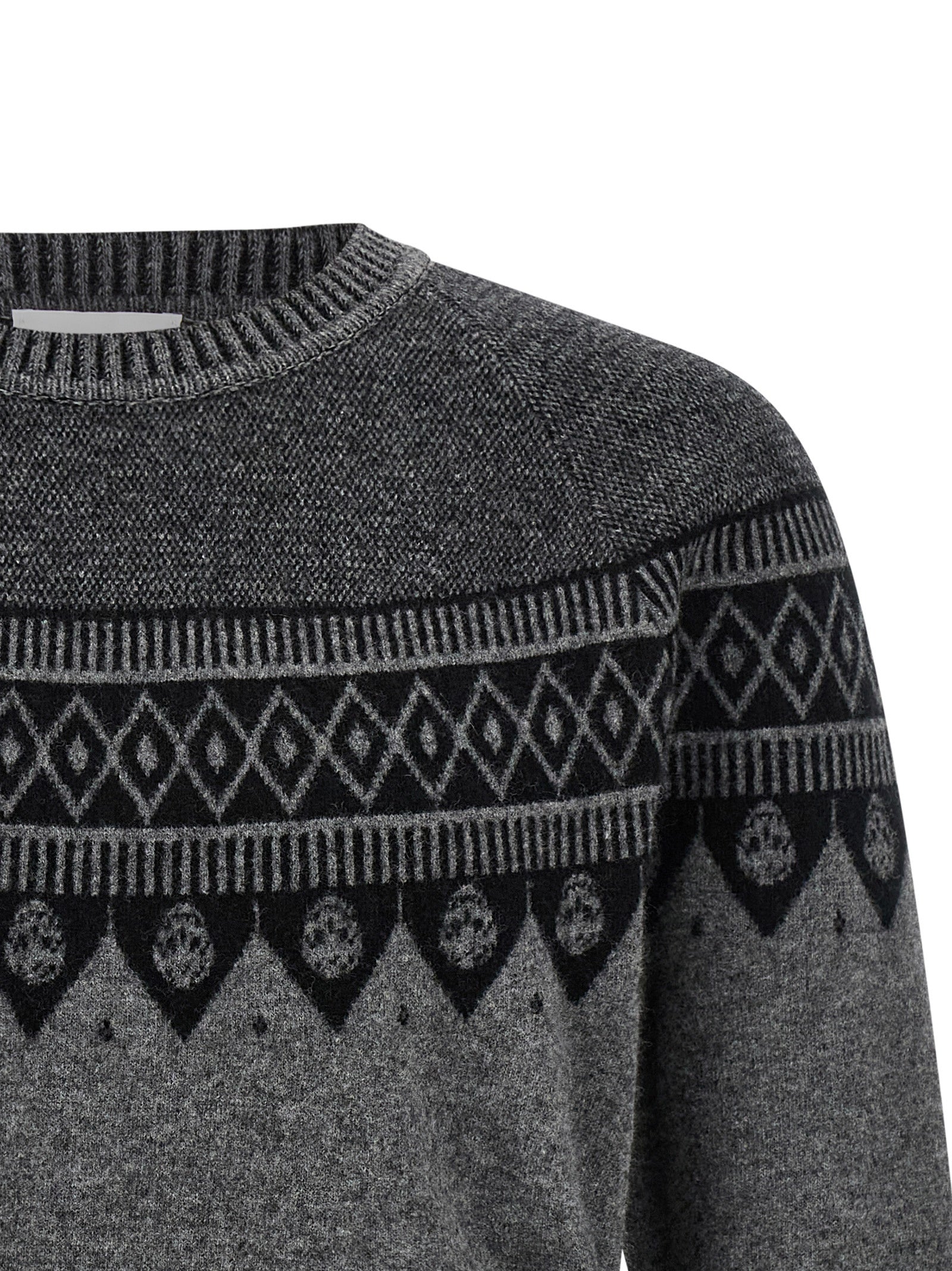Gray Wool Cardigan