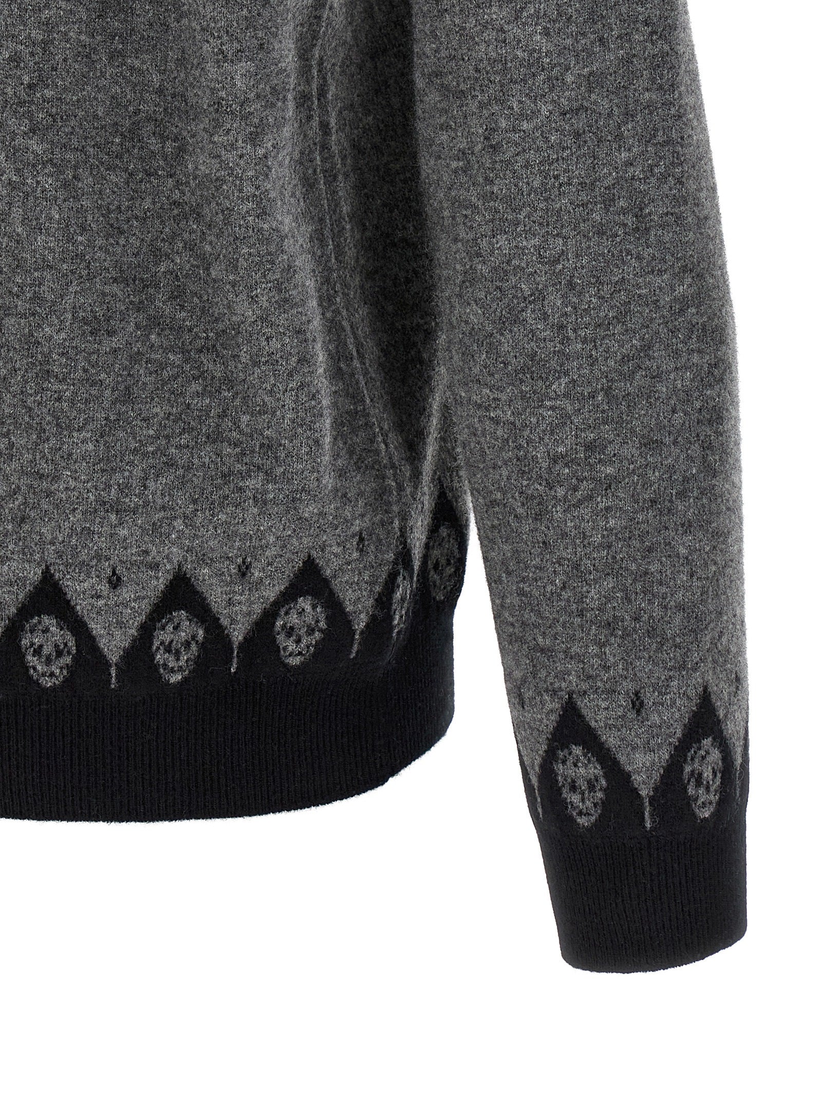 Gray Wool Cardigan