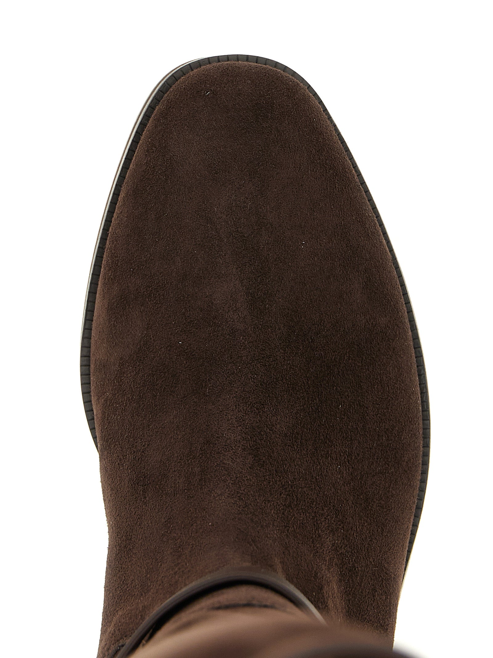 Brown Leather Over The Knee
