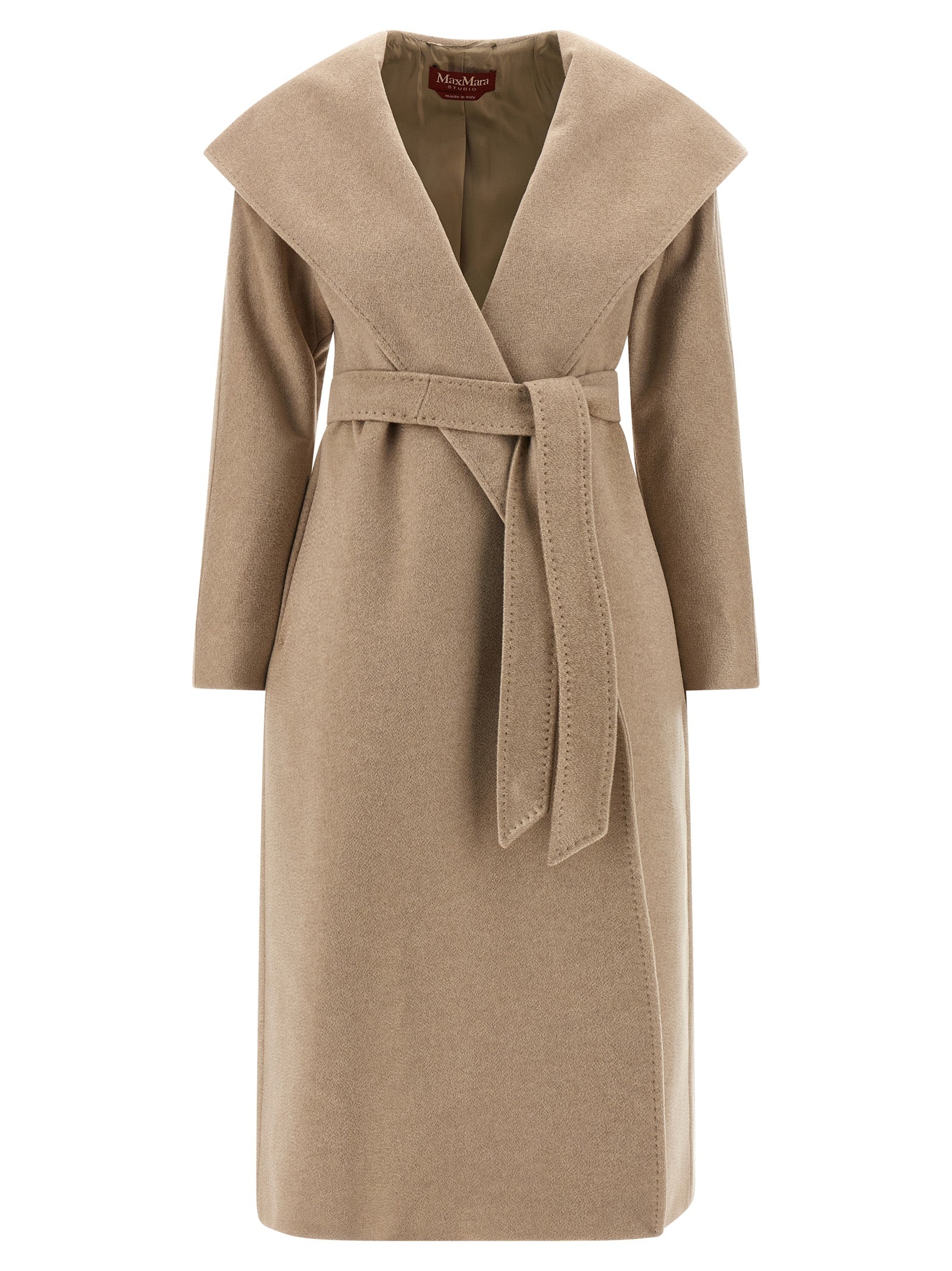 Beige Cashmere Coat