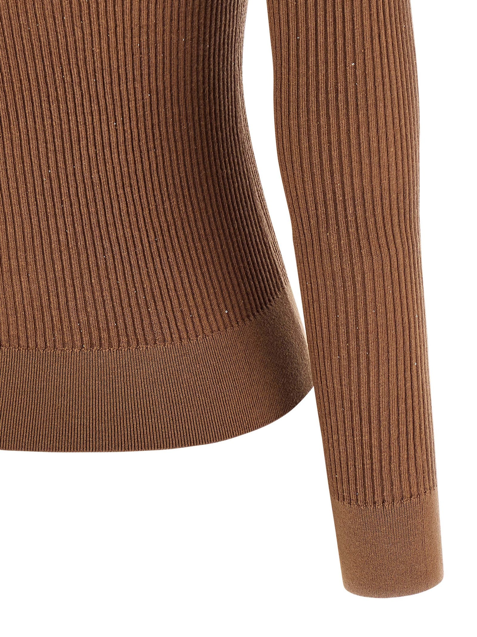Beige Silk Cardigan