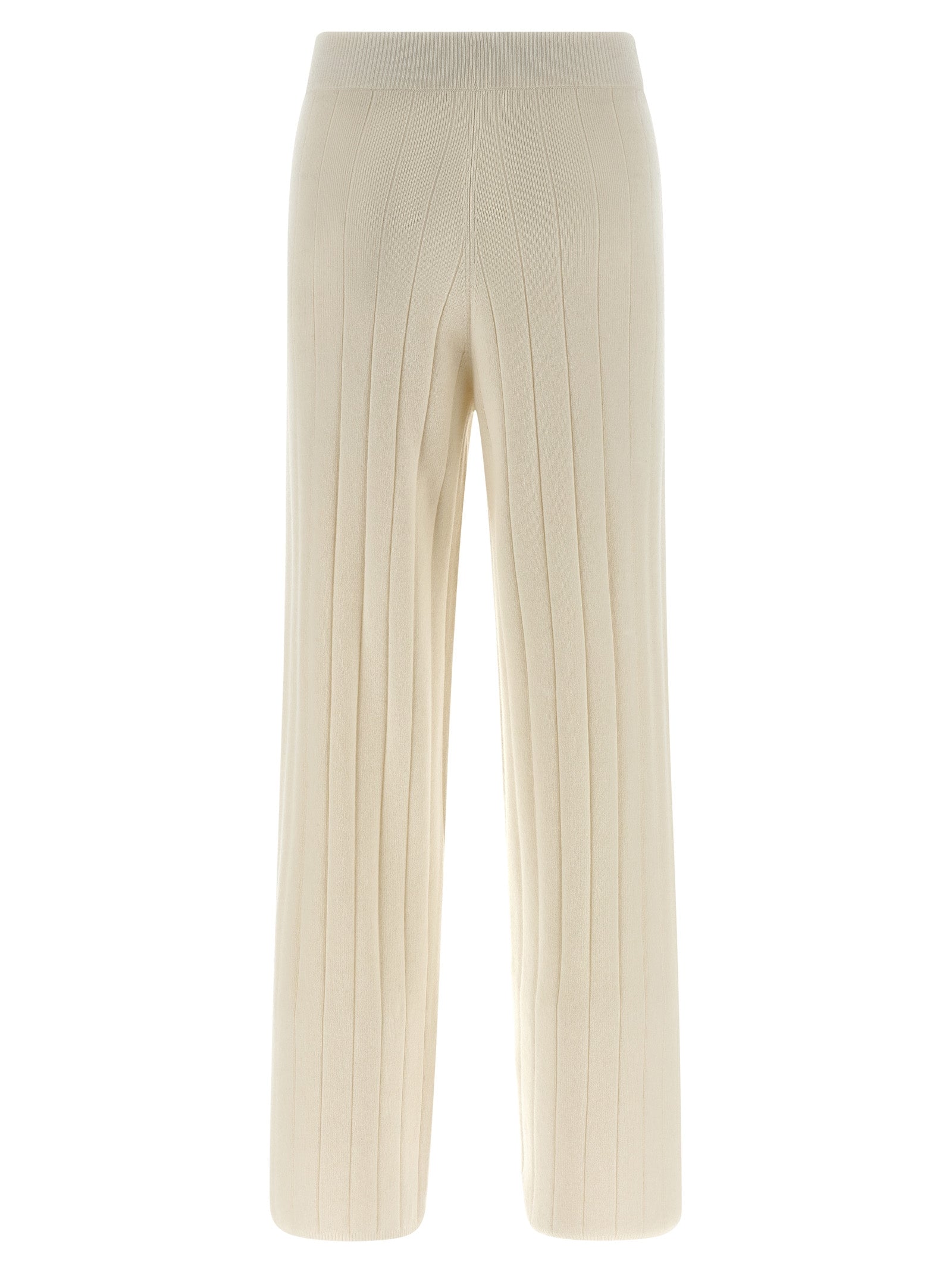 White Cashmere Joggers (Workout Pants)