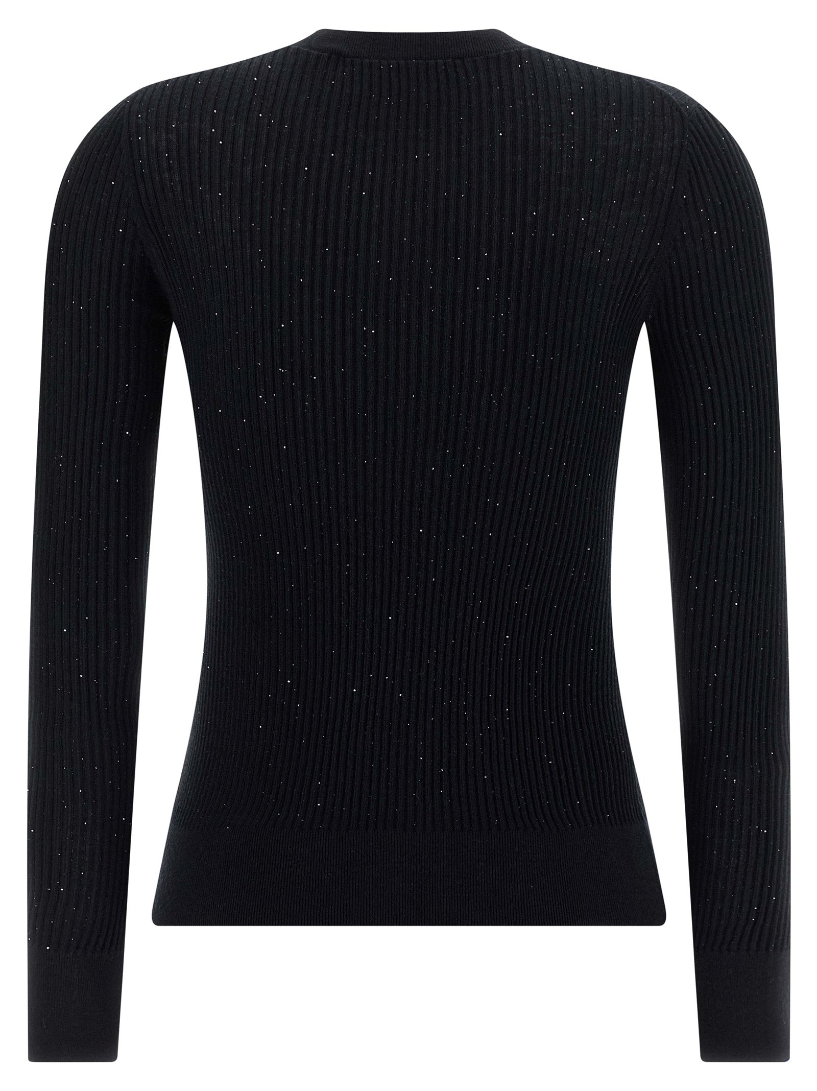 Black Silk Cardigan