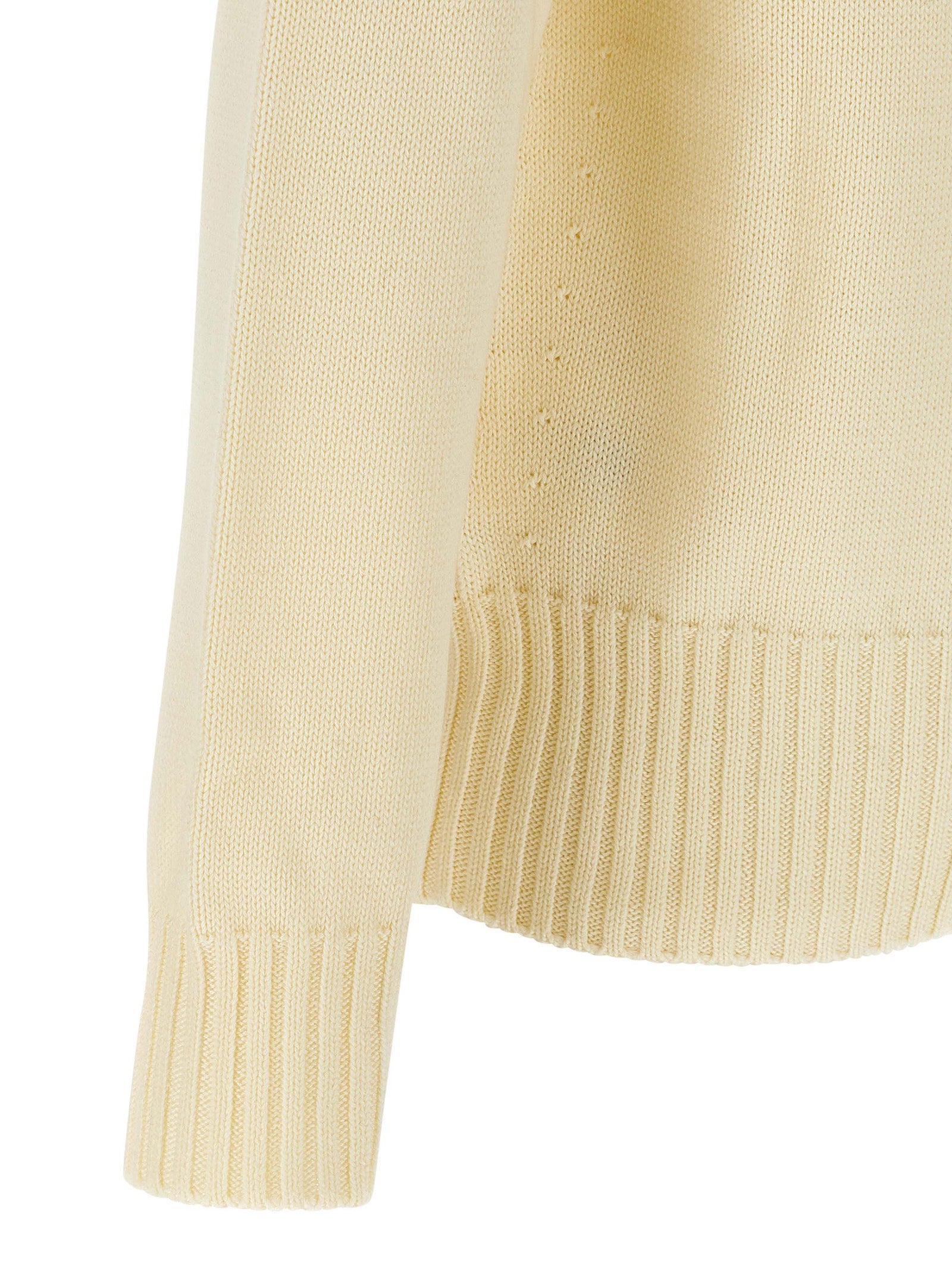 Beige Cotton Cardigan