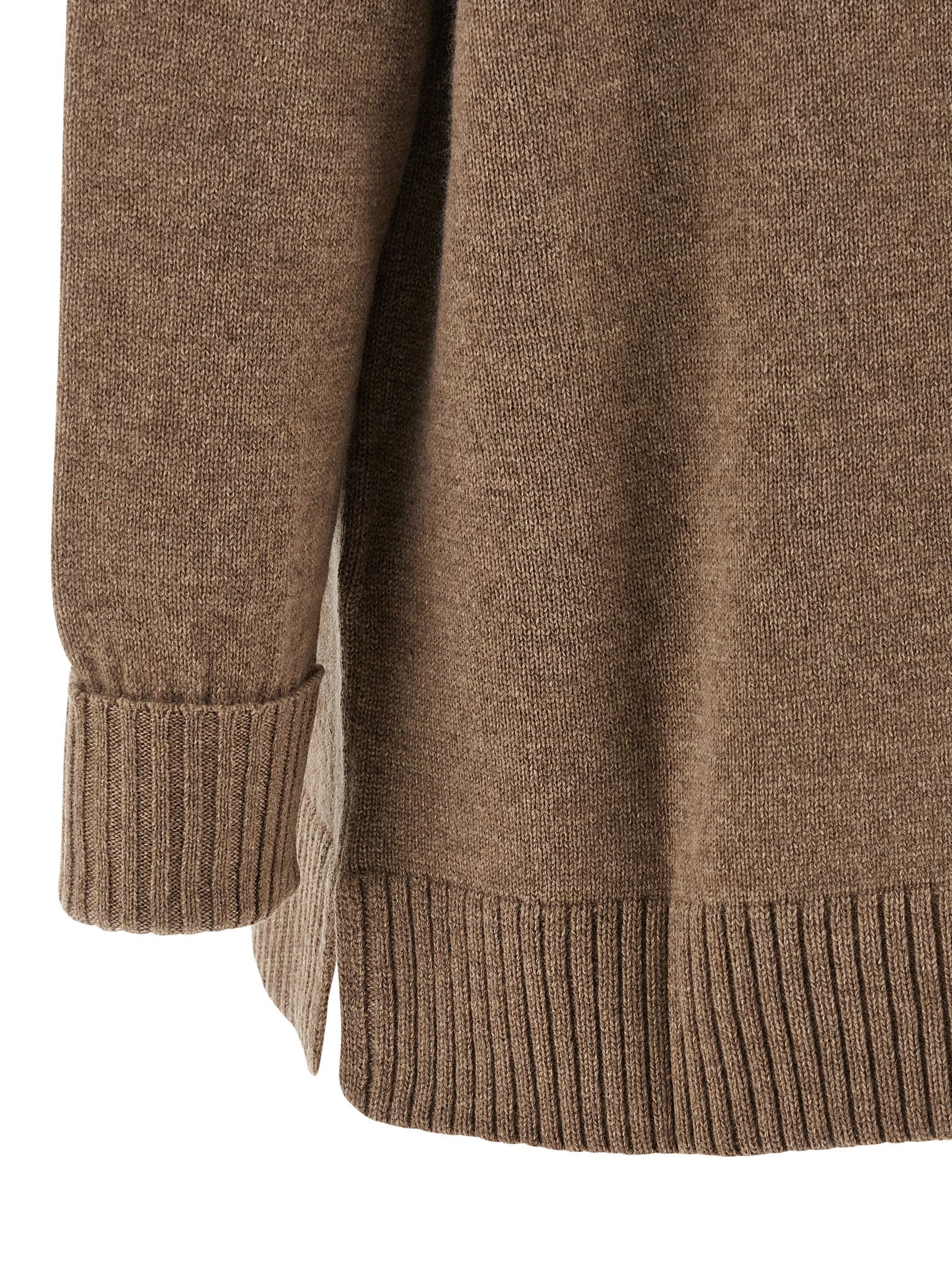 Brown Cashmere Cardigan