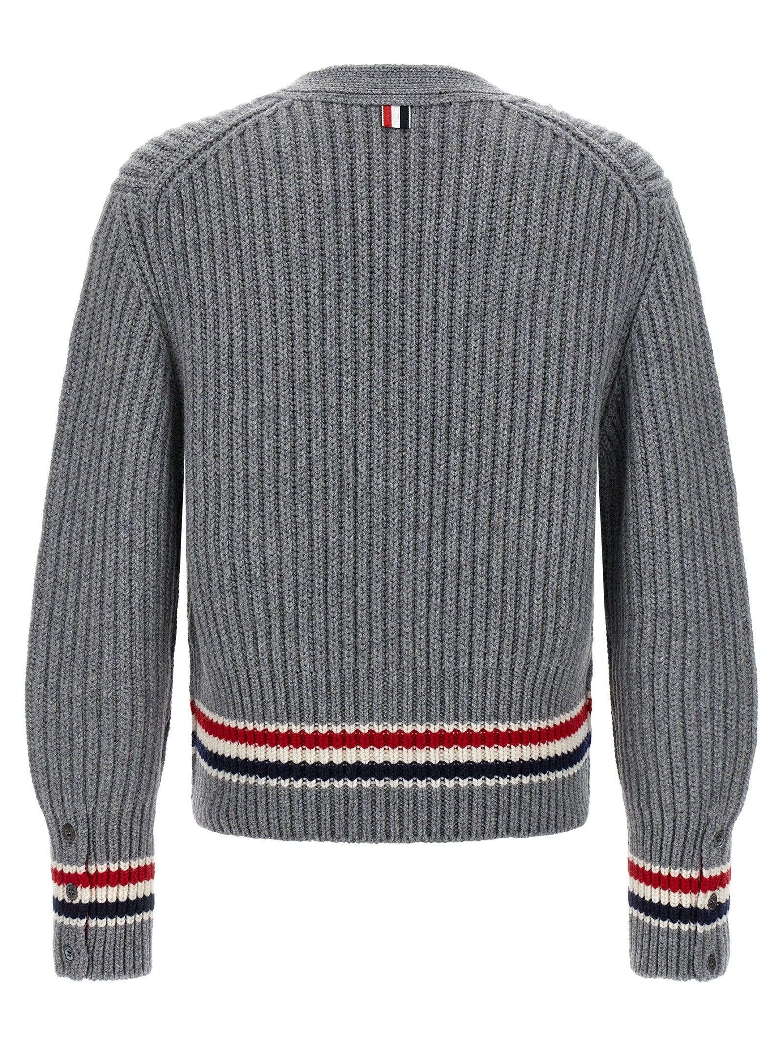 Gray Cashmere Cardigan