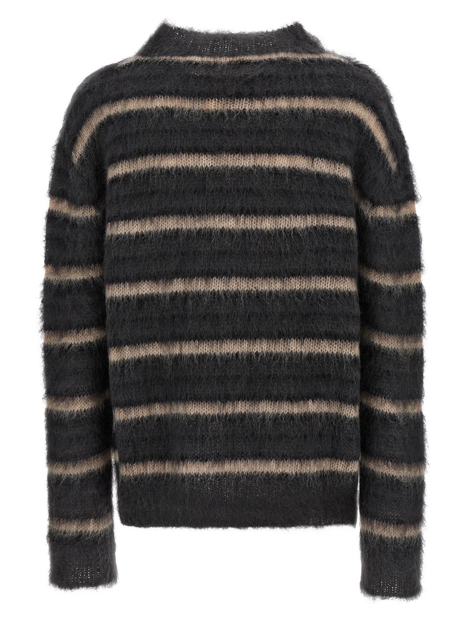 Gray Fabric Cardigan