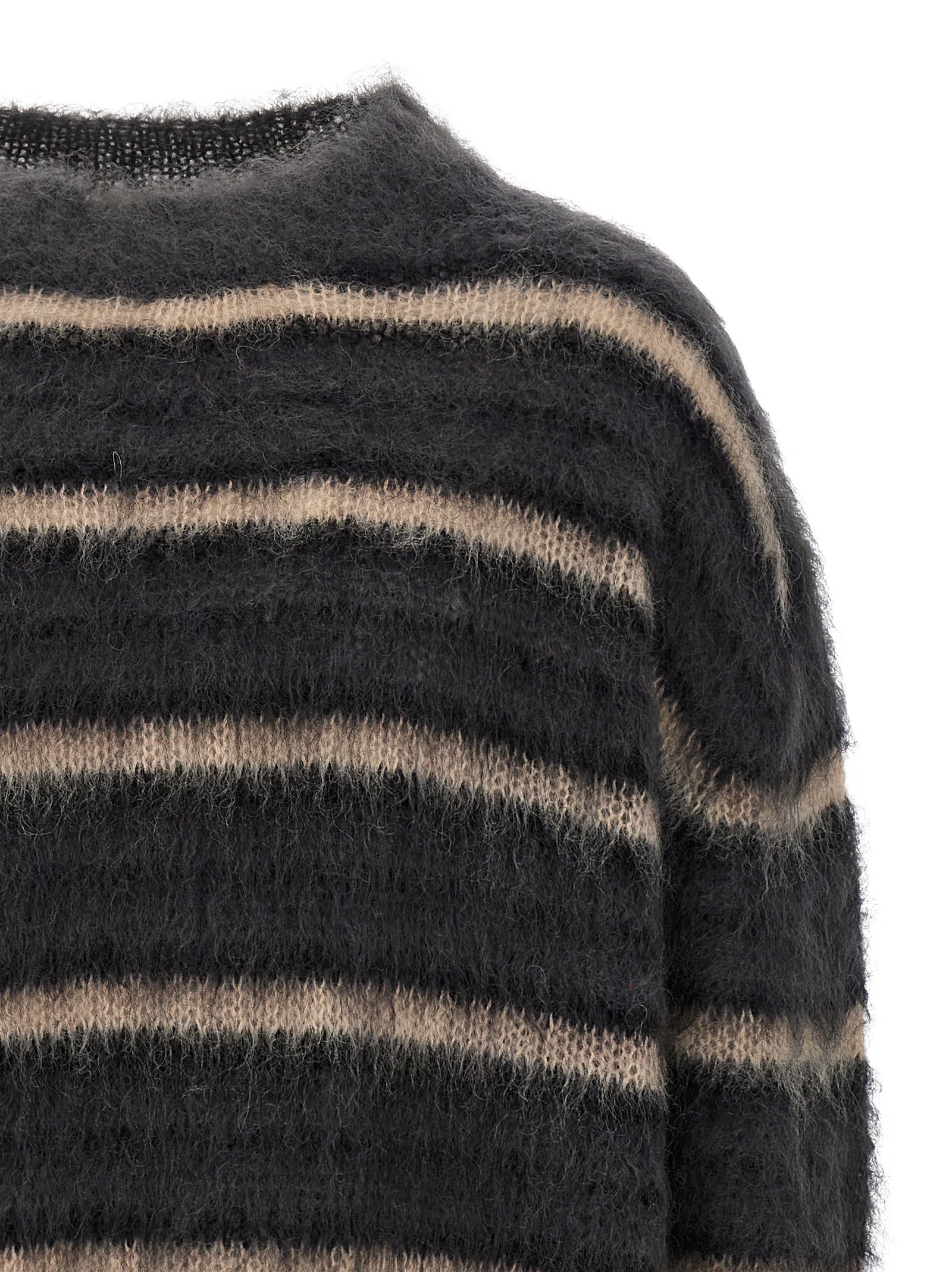 Gray Fabric Cardigan